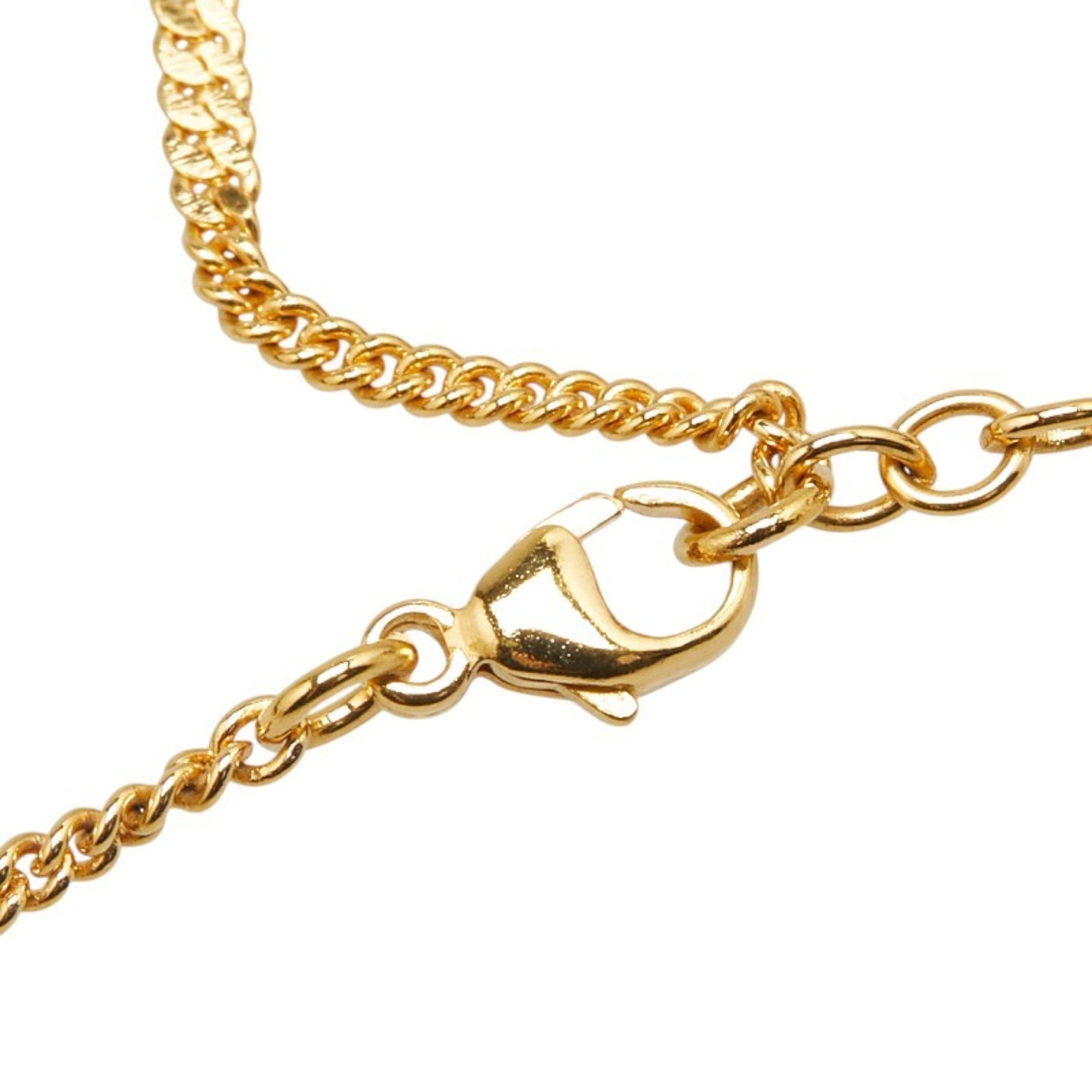 Long Pendant Necklace Gold