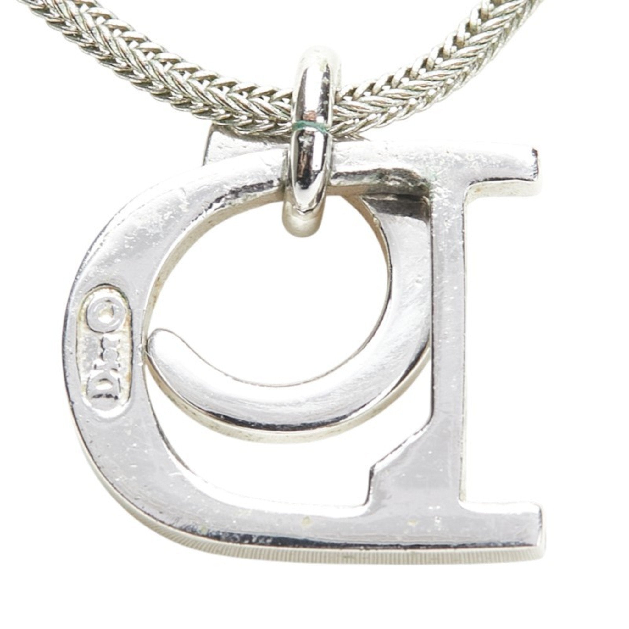 Pendant Necklace Metal with Rhinestone