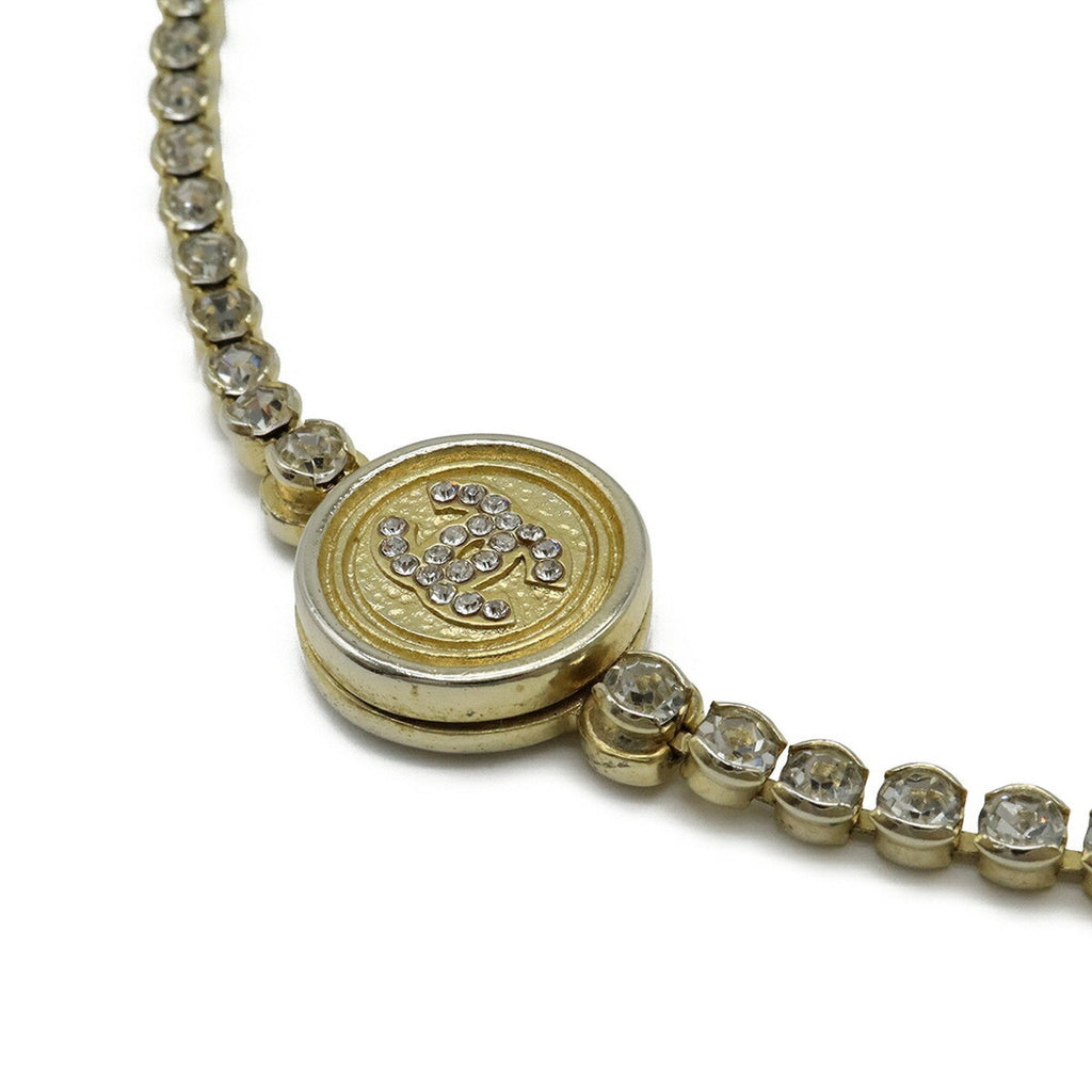 CC Logo Pendant Necklace Metal
