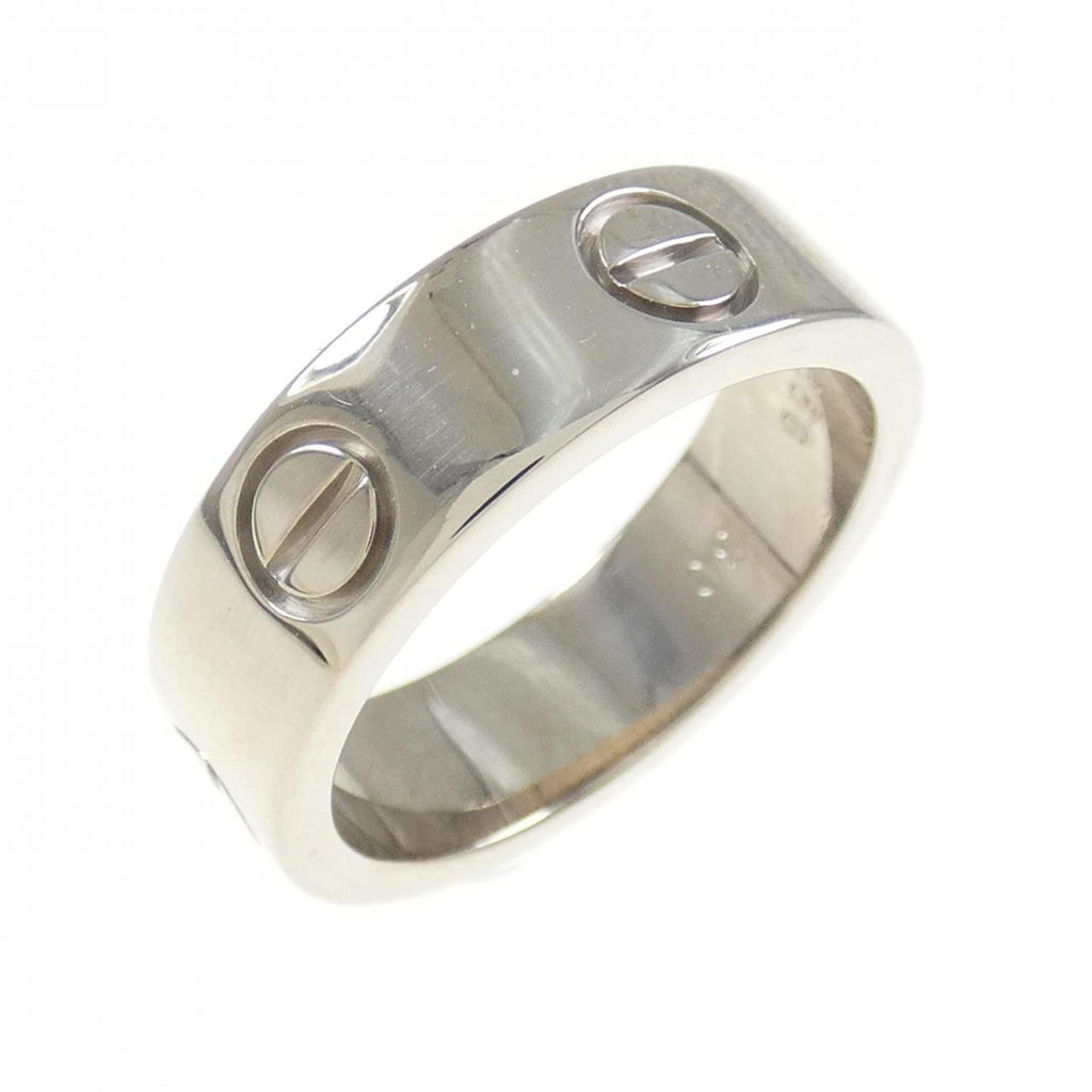 Love Ring 18K White Gold