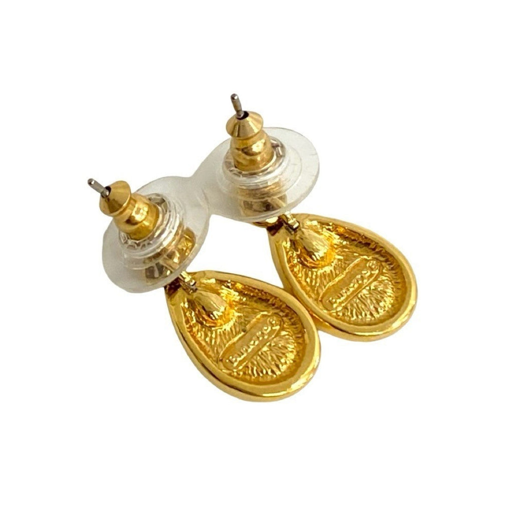 Earrings Gold-Tone Metal