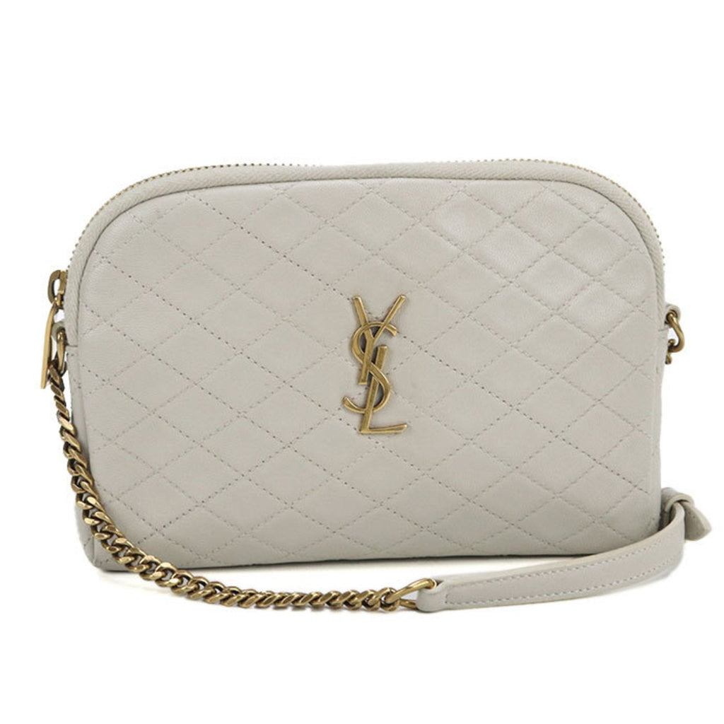 Gaby Zipped Pouch Crossbody Quilted Leather