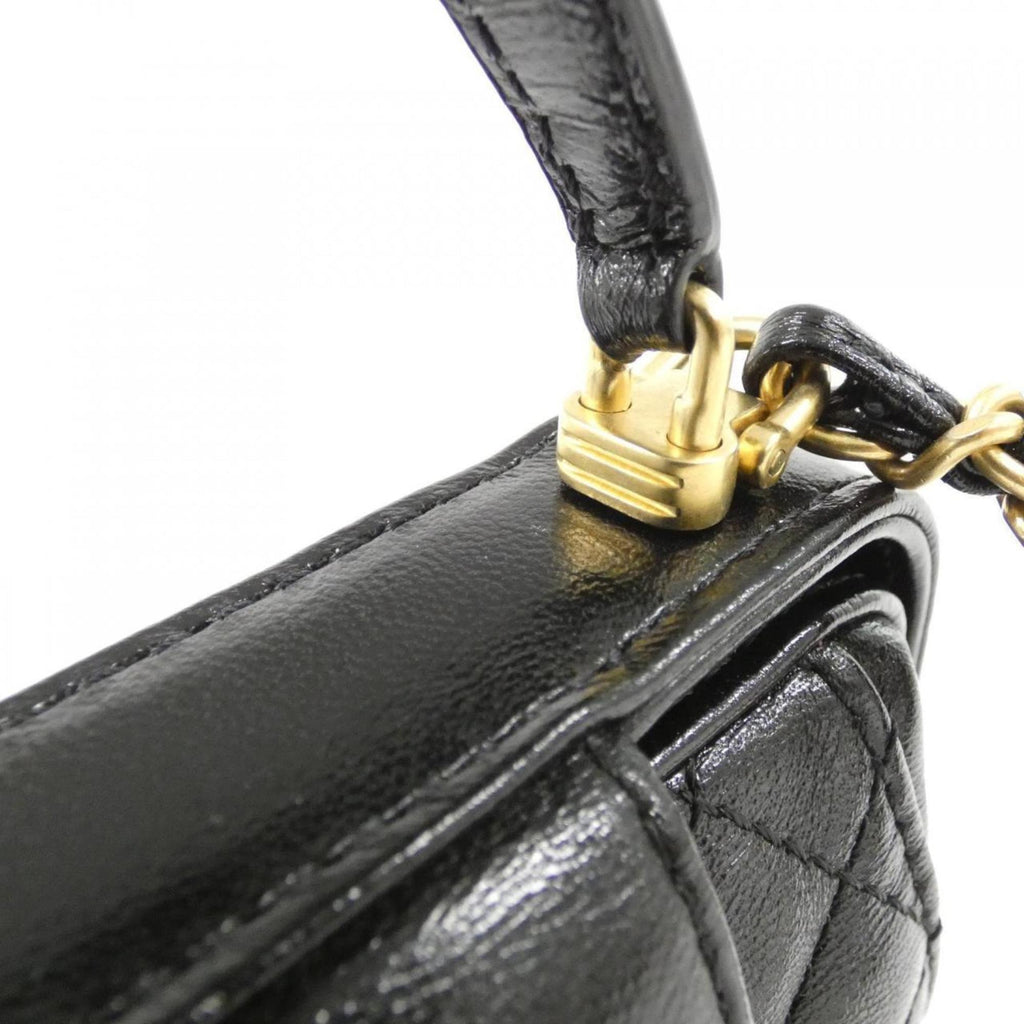 Cocodoc Top Handle Bag Quilted Lambskin Mini