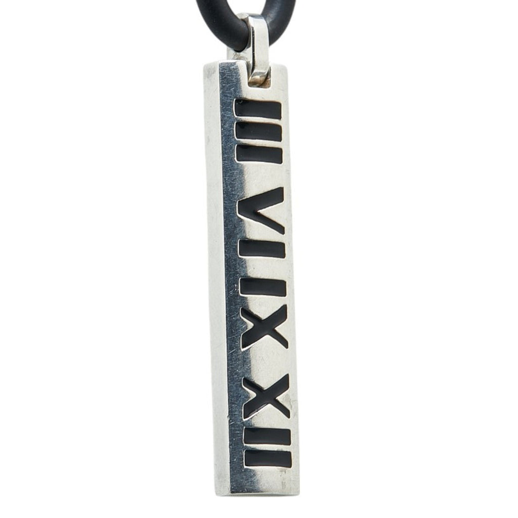 Atlas Pendant Necklace Sterling Silver
