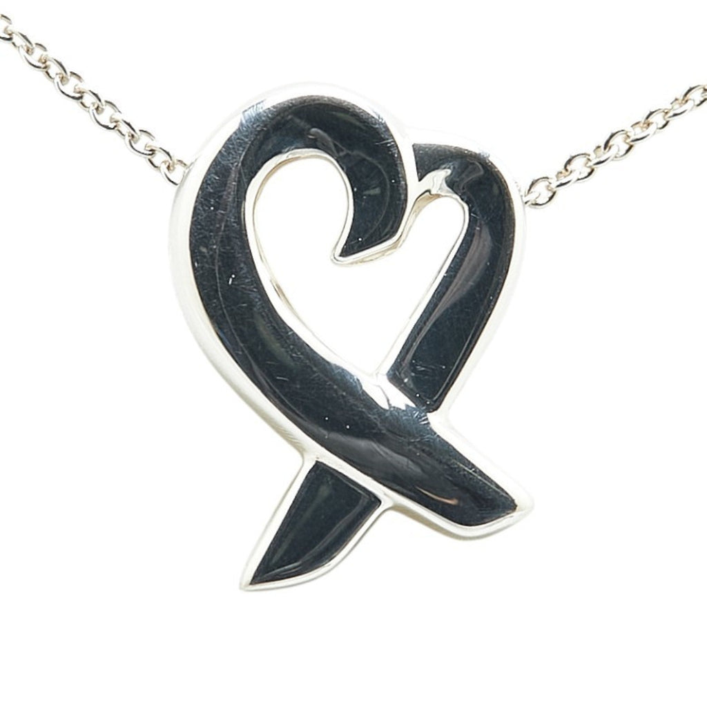 Loving Heart Pendant Necklace Sterling Silver