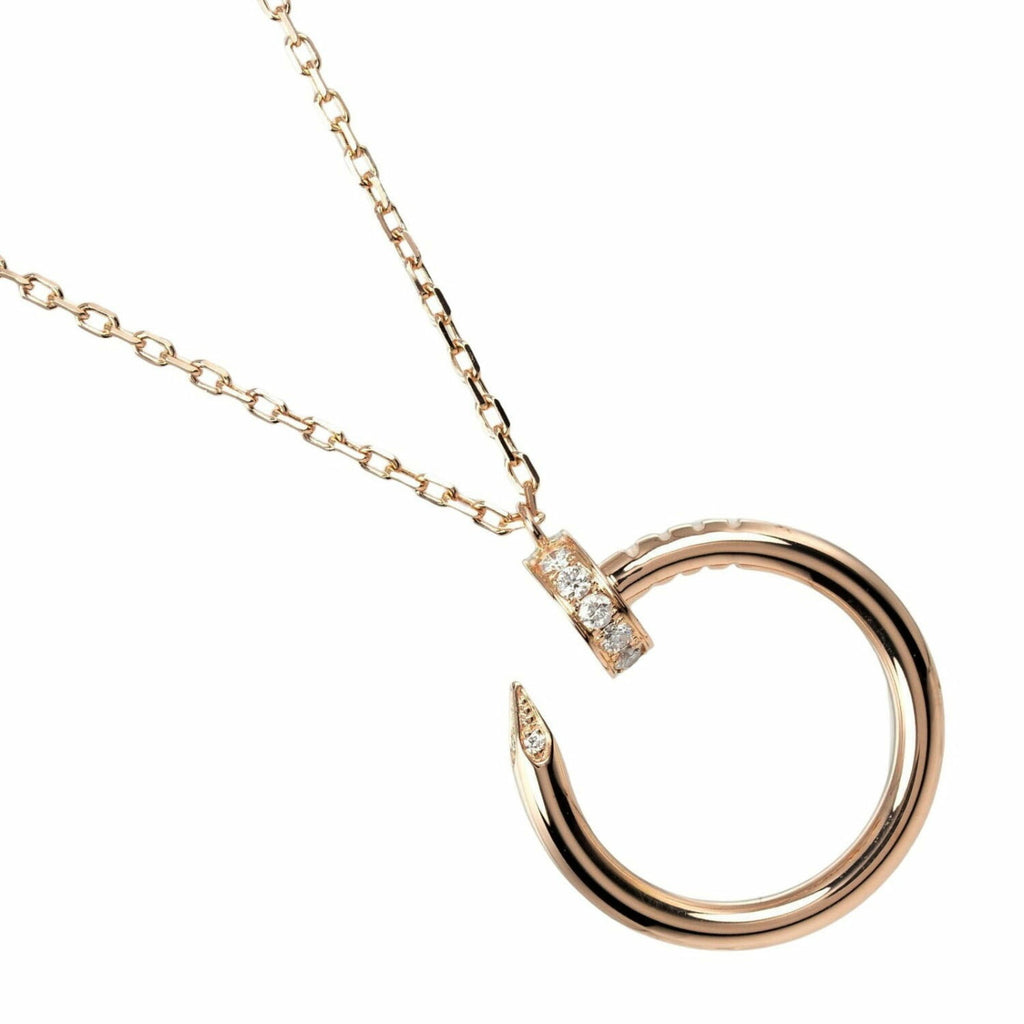 Juste un Clou Pendant Necklace 18K Rose Gold with Diamond