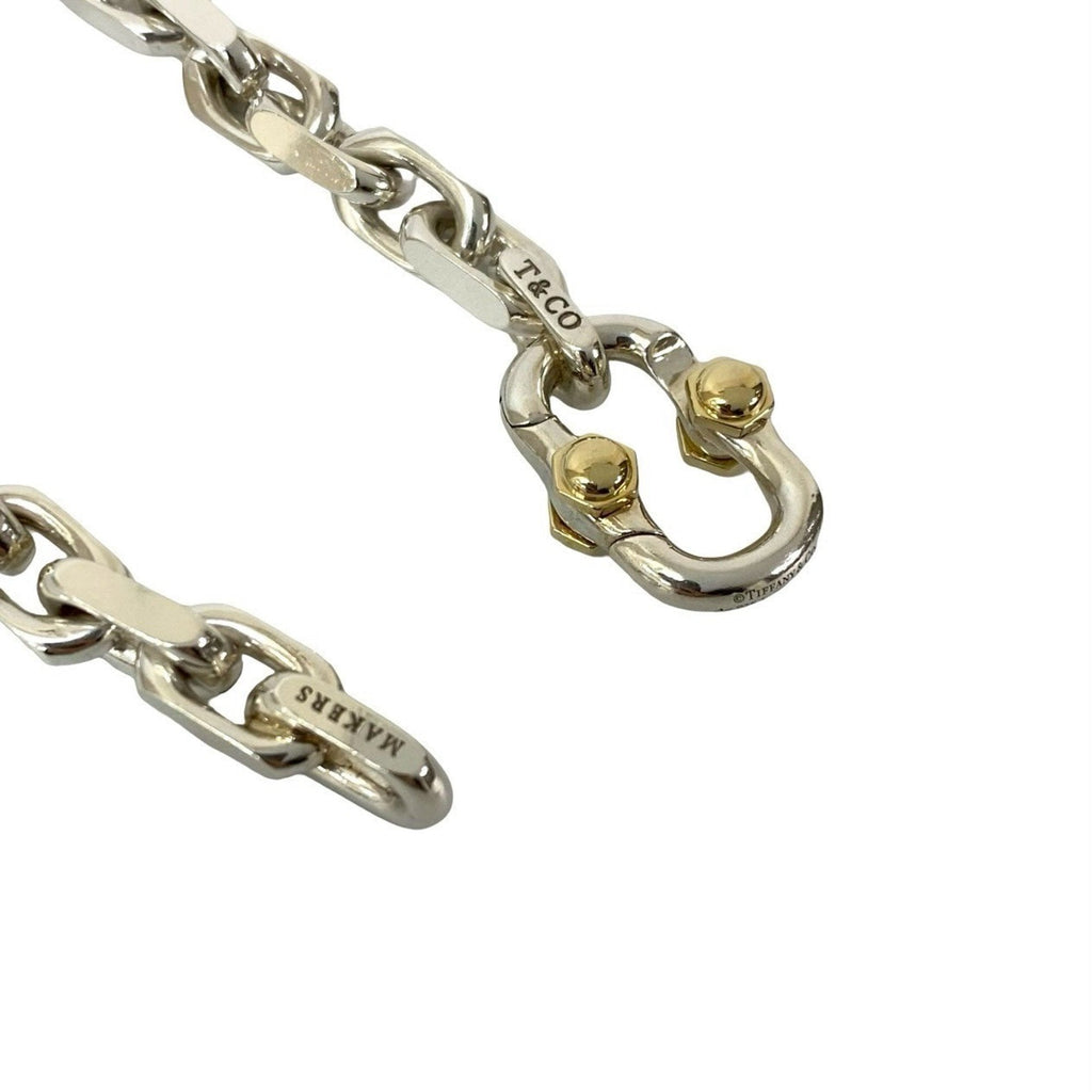 Bracelet 18K Yellow Gold and Sterling Silver