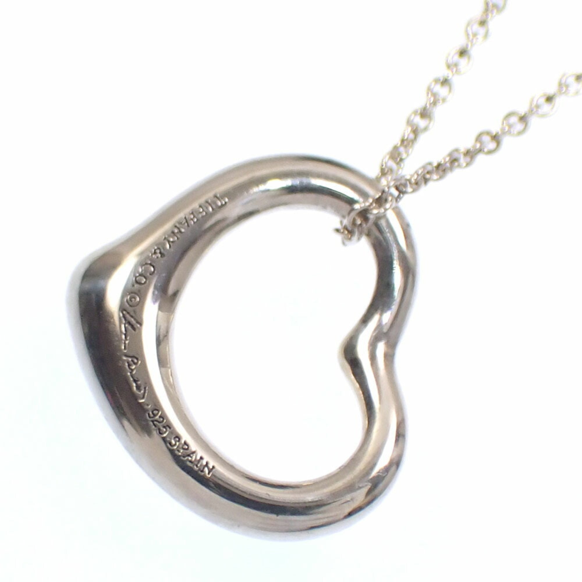 Elsa Peretti Pendant Necklace Sterling Silver 13mm