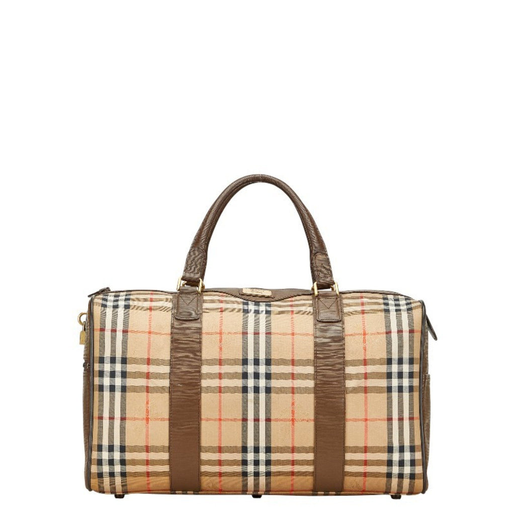 Convertible Weekend Duffle Bag Horseferry Check Canvas Medium