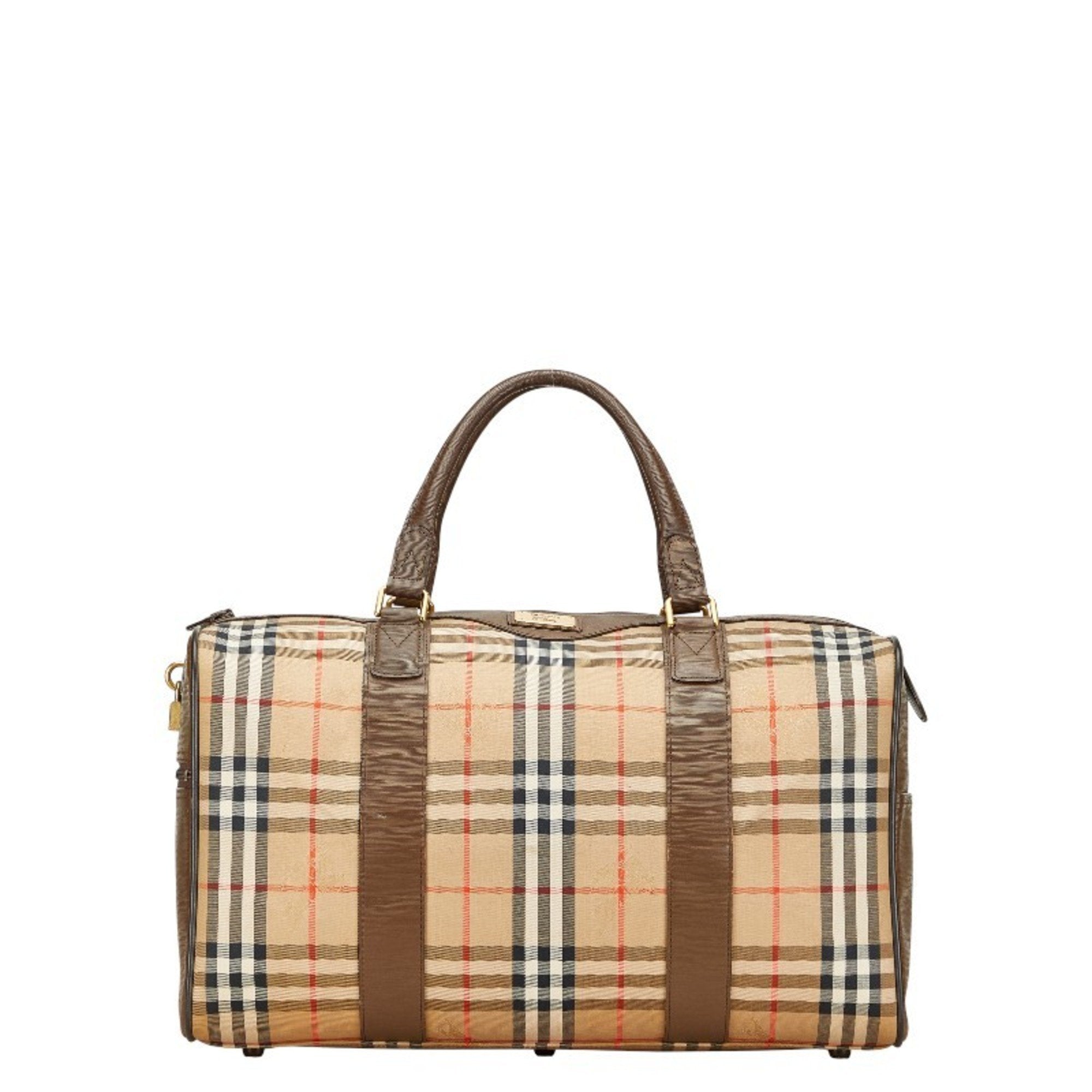 Convertible Weekend Duffle Bag Horseferry Check Canvas Medium