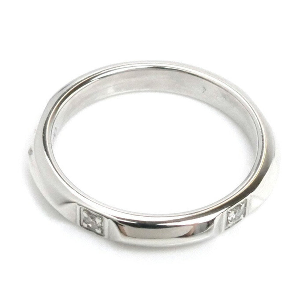 Band Ring Platinum with Diamond