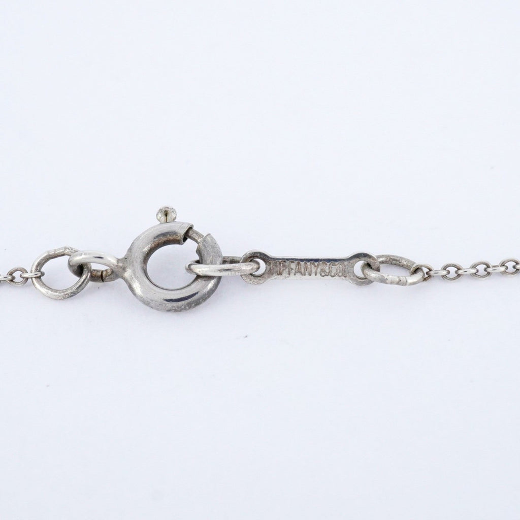 Teardrop Pendant Necklace Sterling Silver