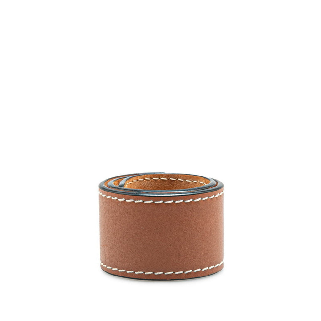 Anagram Bracelet Leather Brown Small