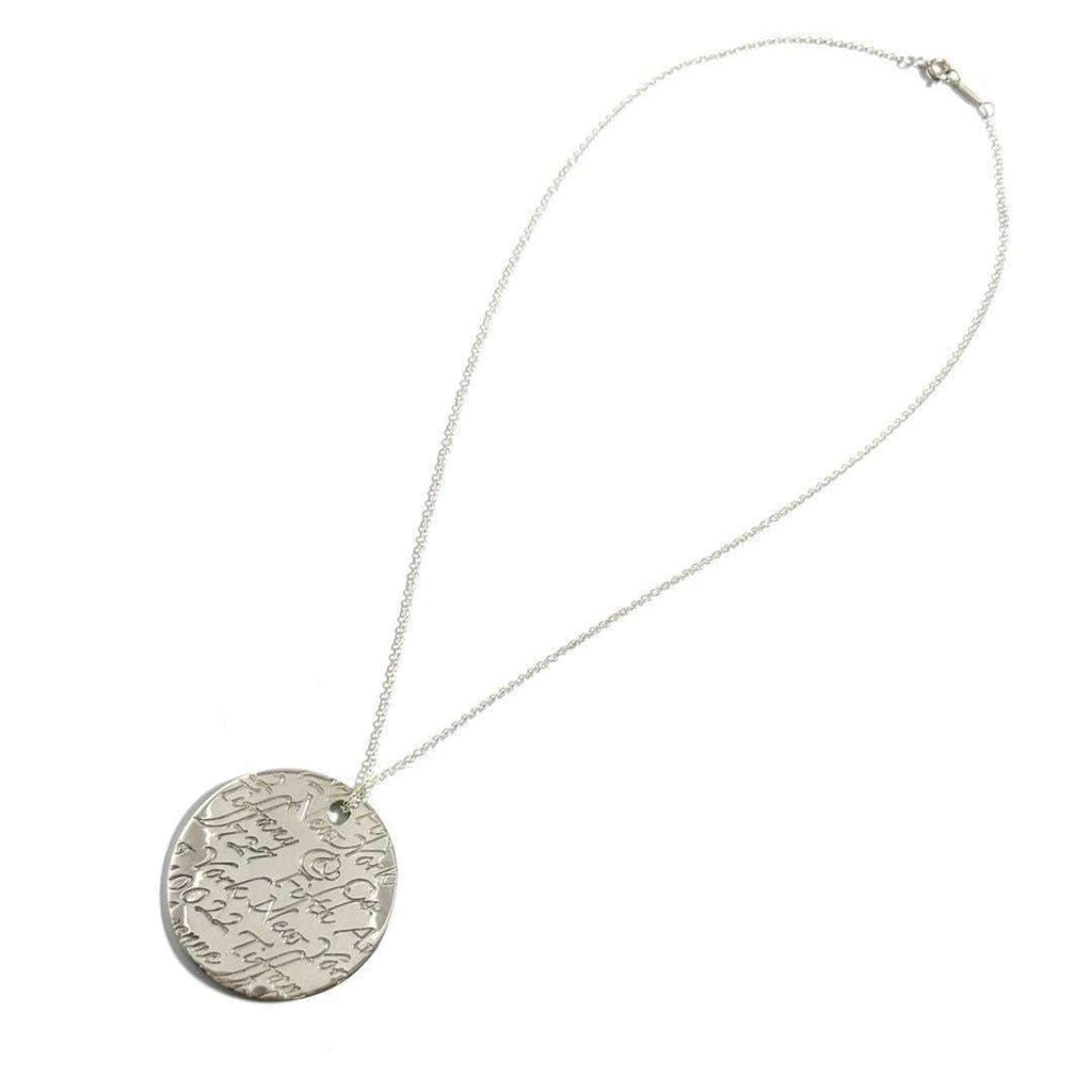 Notes Pendant Necklace Sterling Silver