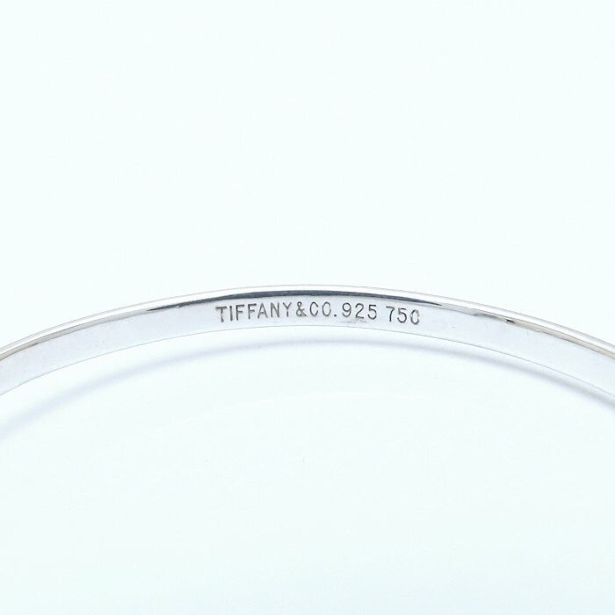Bangle Sterling Silver and 18K Yellow Gold Bracelet