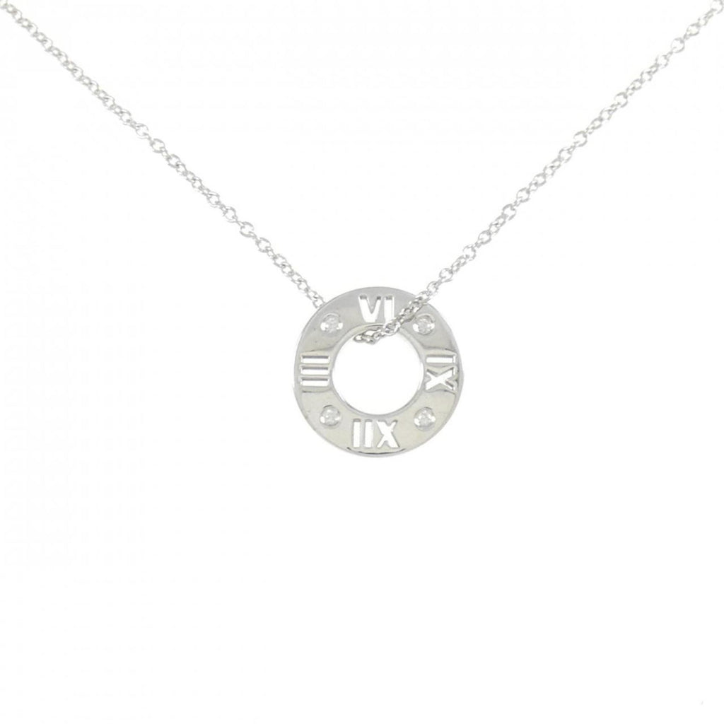 Atlas Pendant Necklace 18K White Gold