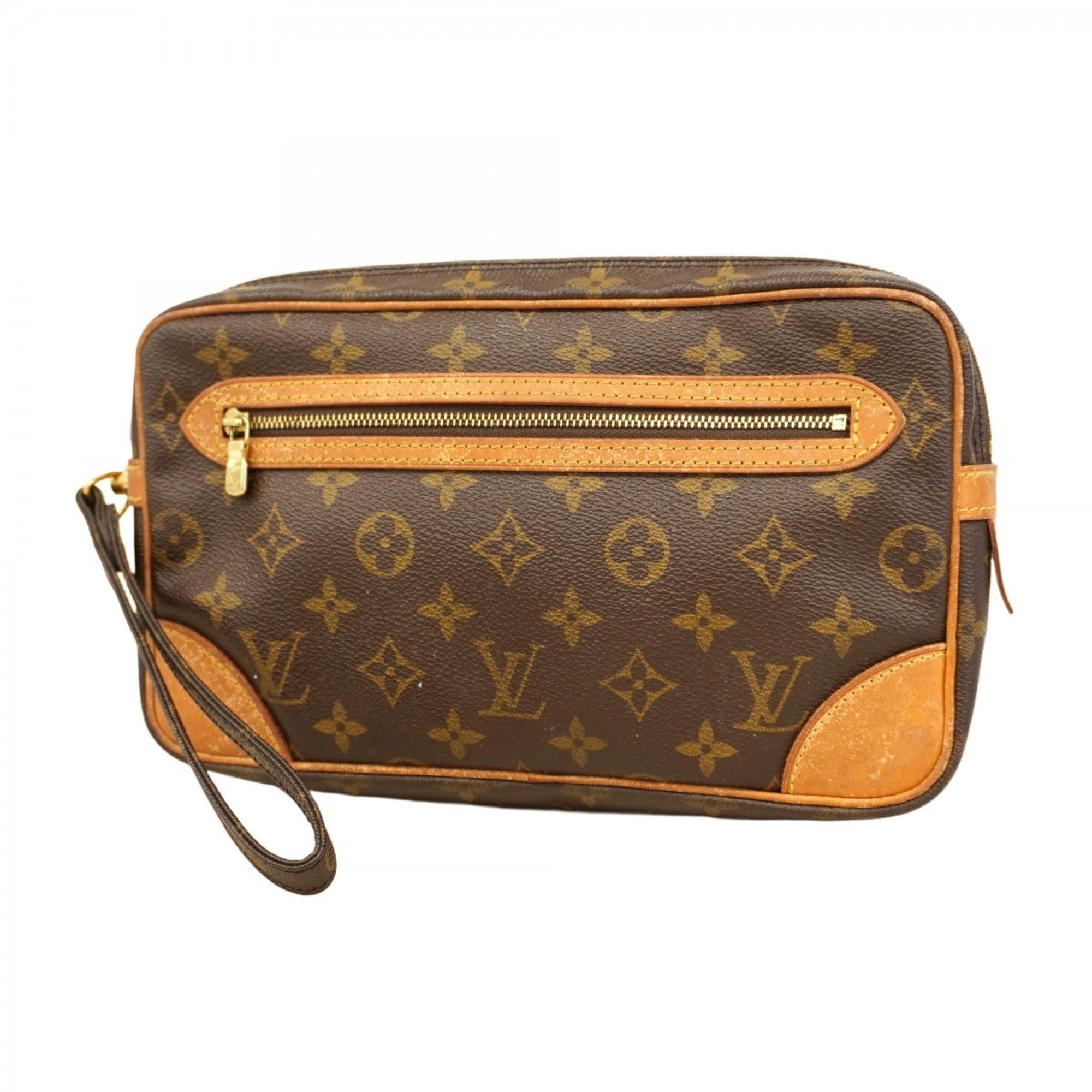 Marly Dragonne Clutch Monogram Canvas GM