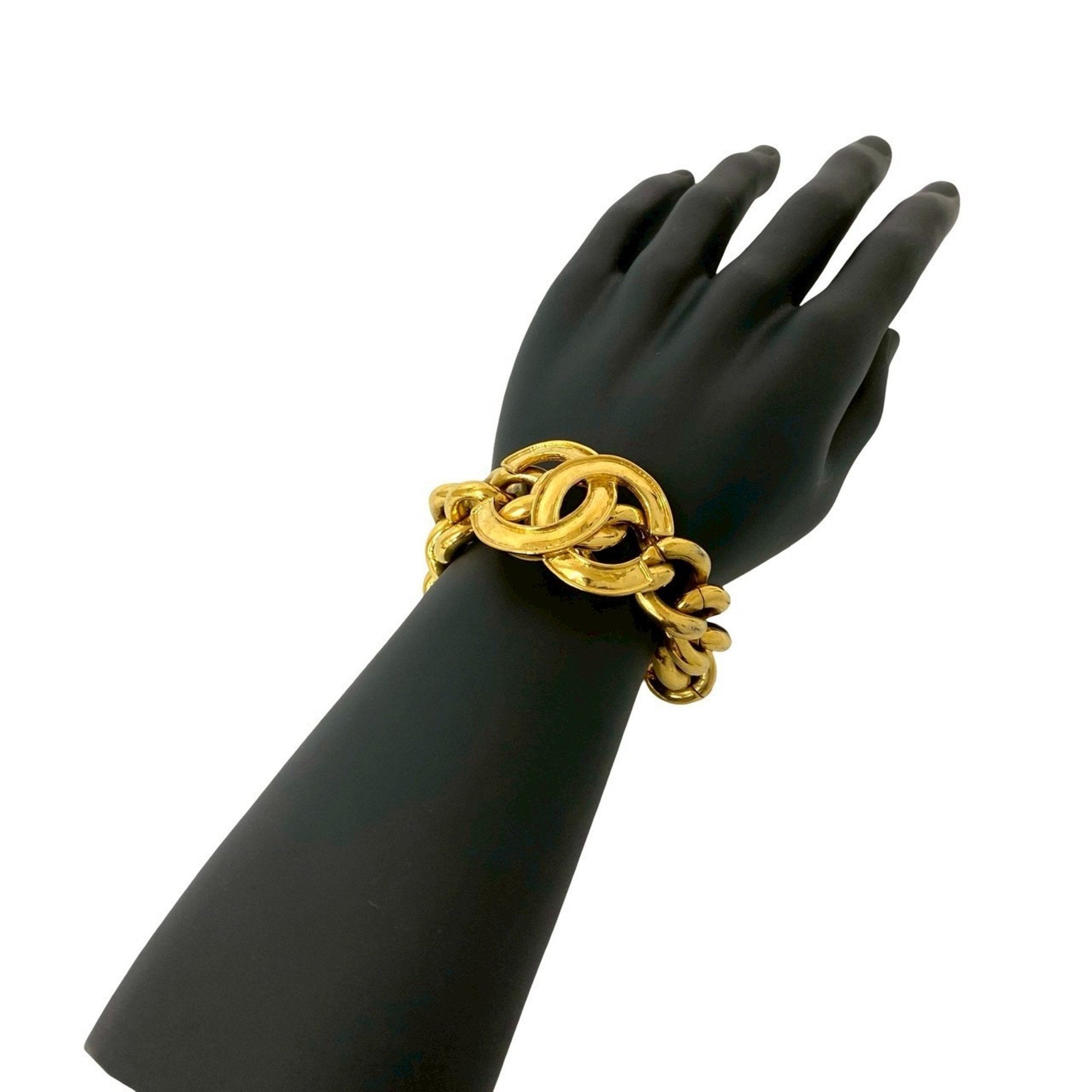 CC Logo Chain Bracelet Metal