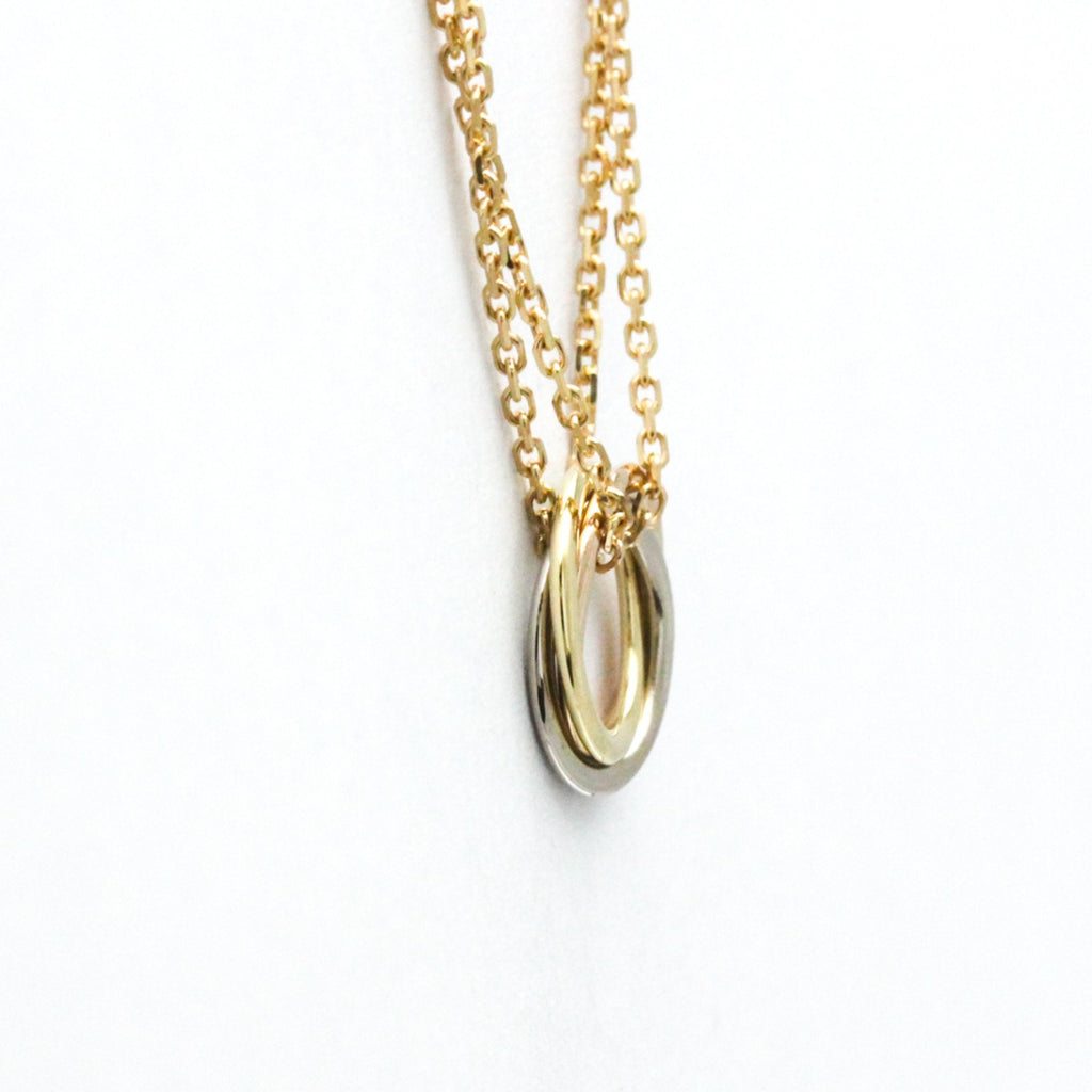 Trinity Pendant Necklace 18K Tricolor Gold
