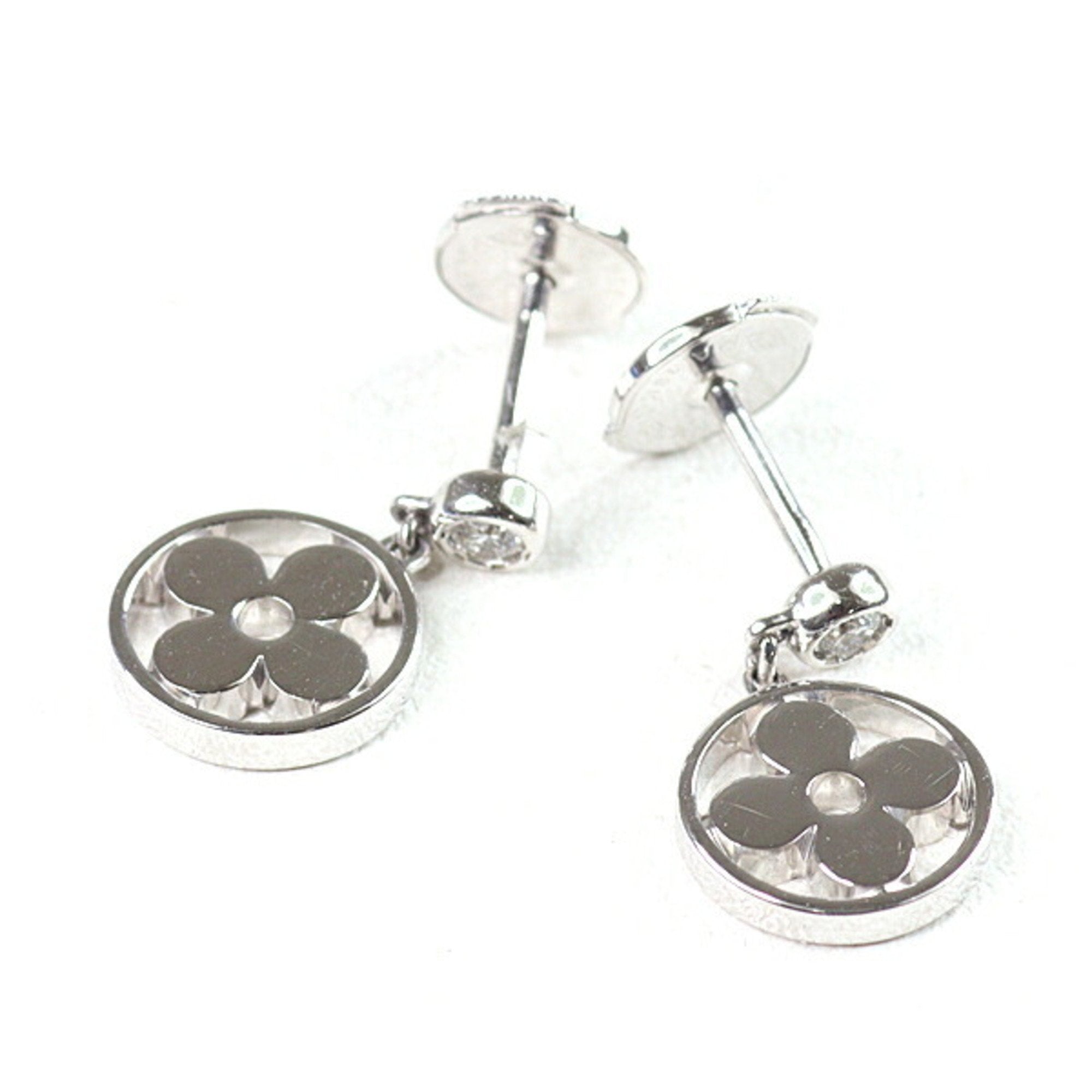 Earrings 18K White Gold
