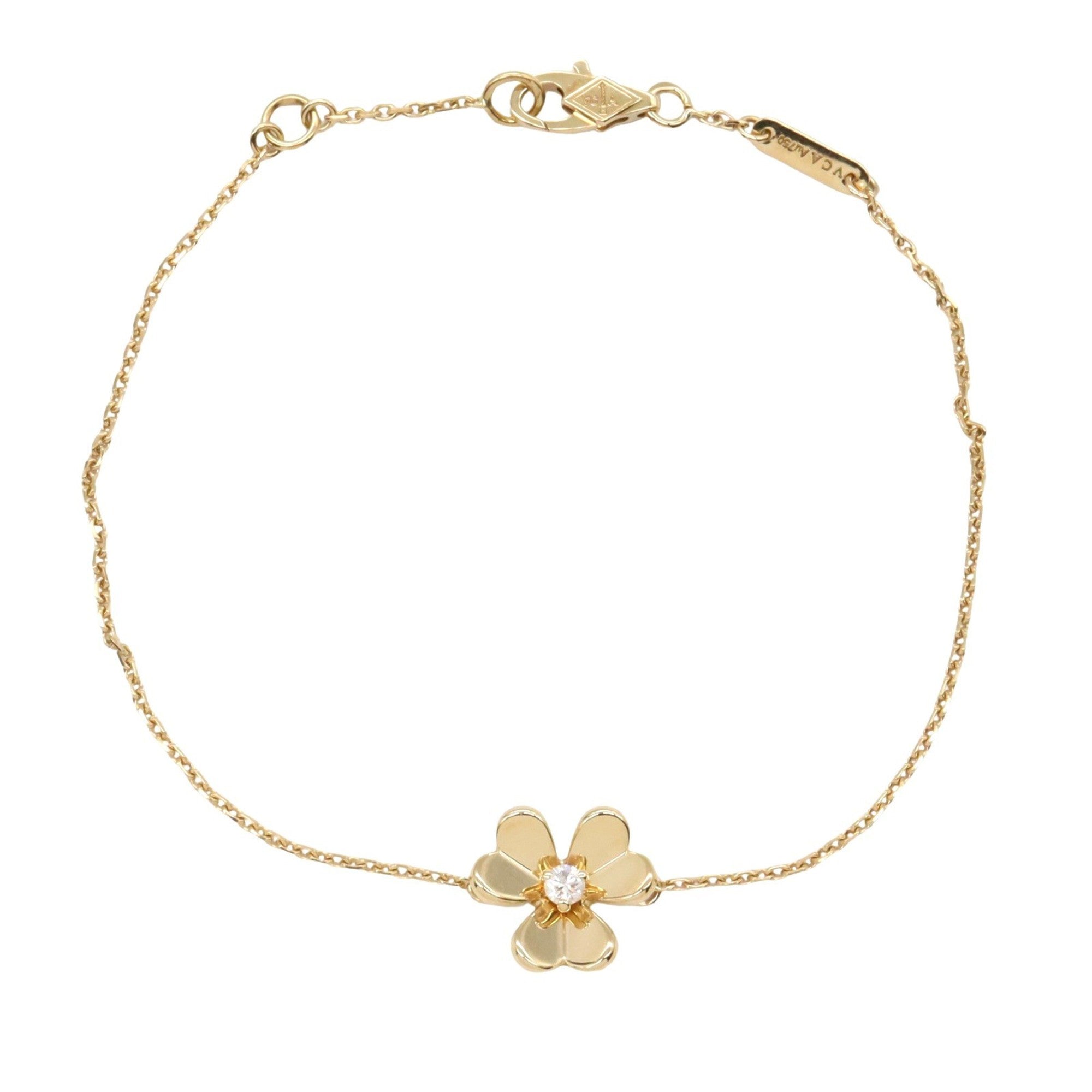 Frivole Bracelet 18K Yellow Gold with Diamond