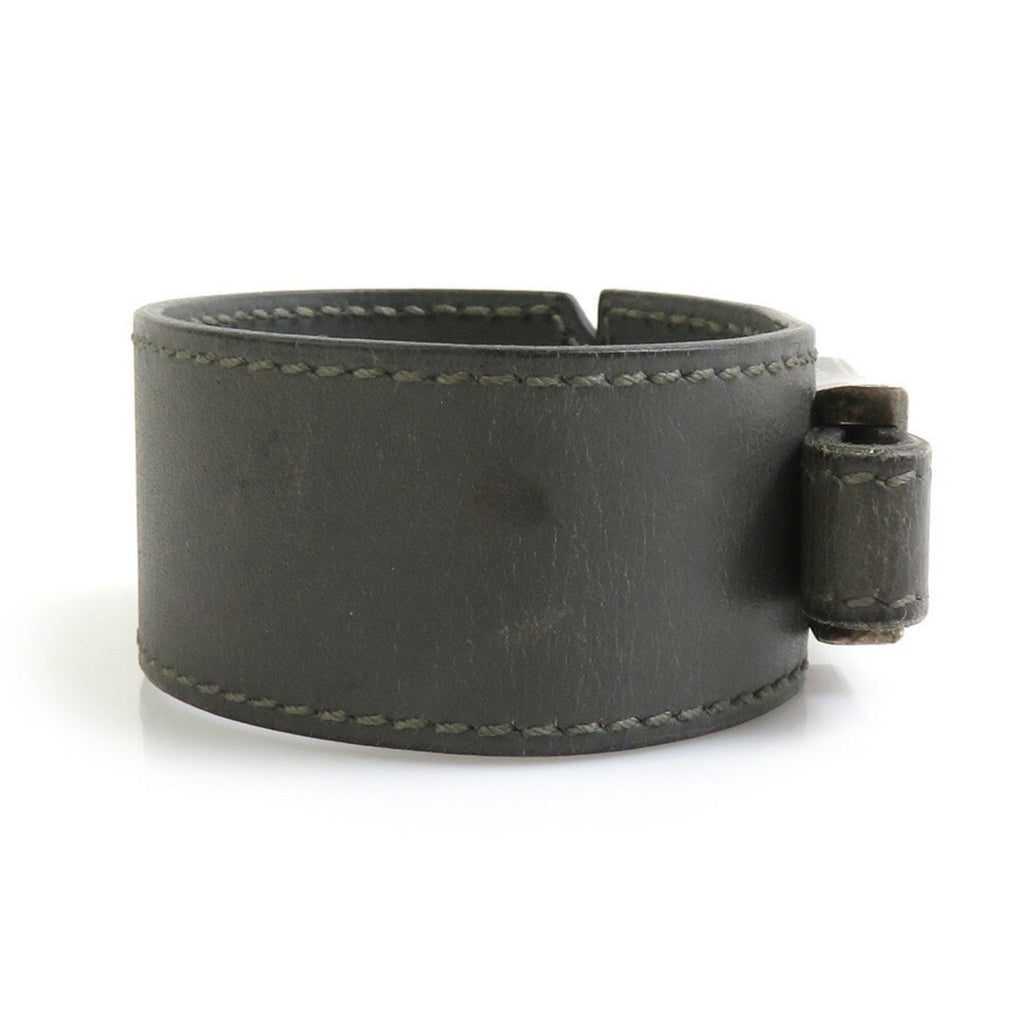 Charm Bracelet Leather and Metal