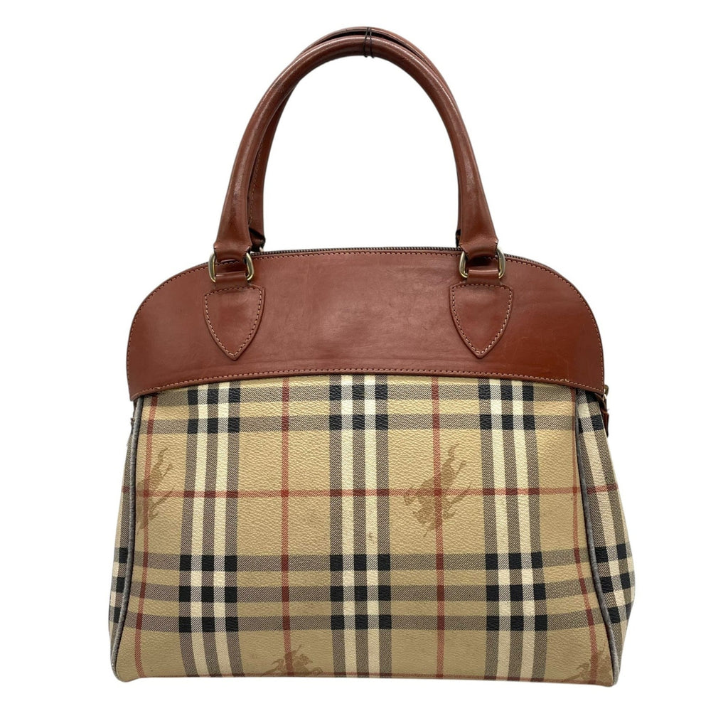 Hepburn Convertible Tote Haymarket Coated Canvas and Leather Small