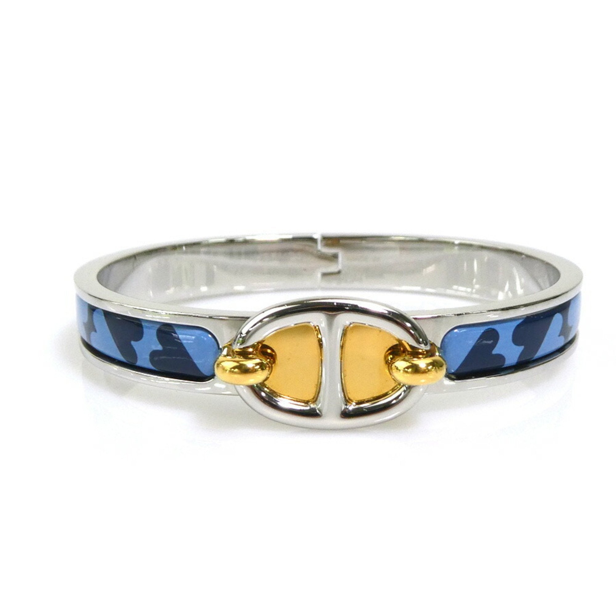 Clic Bangle Enamel and Metal Mini Bracelet