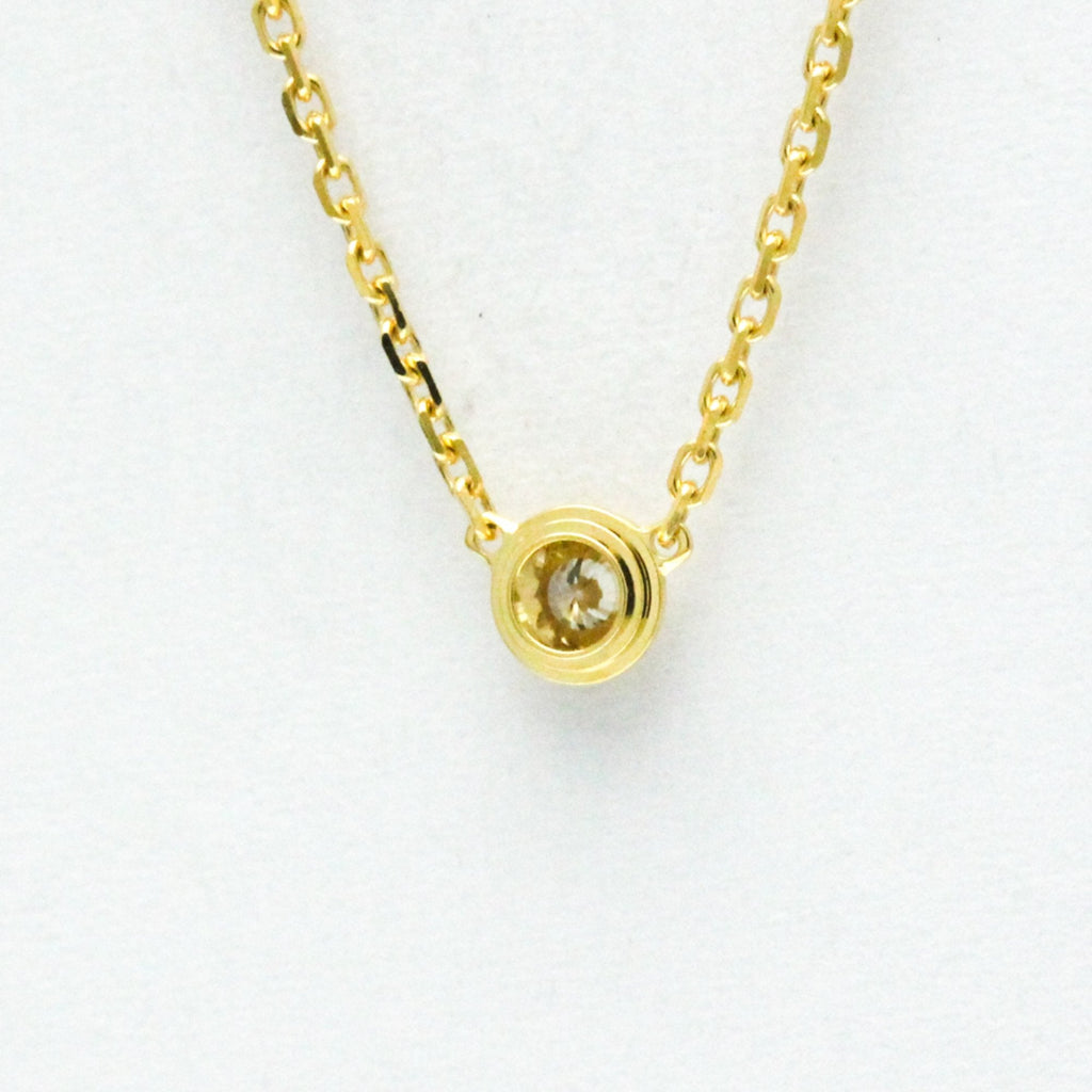 Pendant Necklace 18K Yellow Gold with Diamond