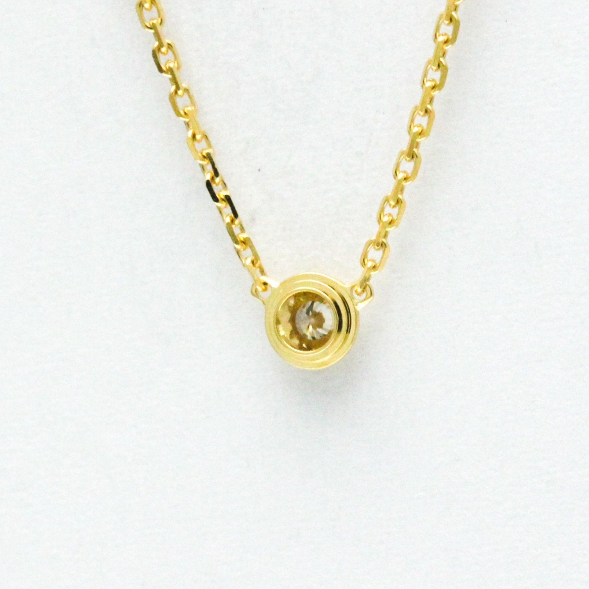 Pendant Necklace 18K Yellow Gold with Diamond