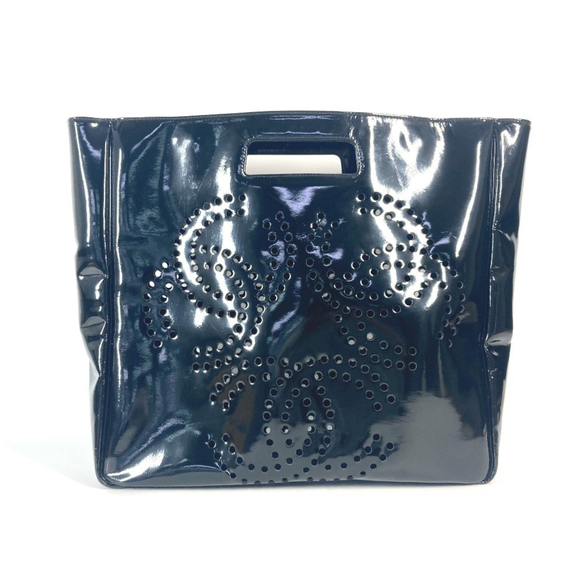 Triple CC Tote Perforated Patent Large