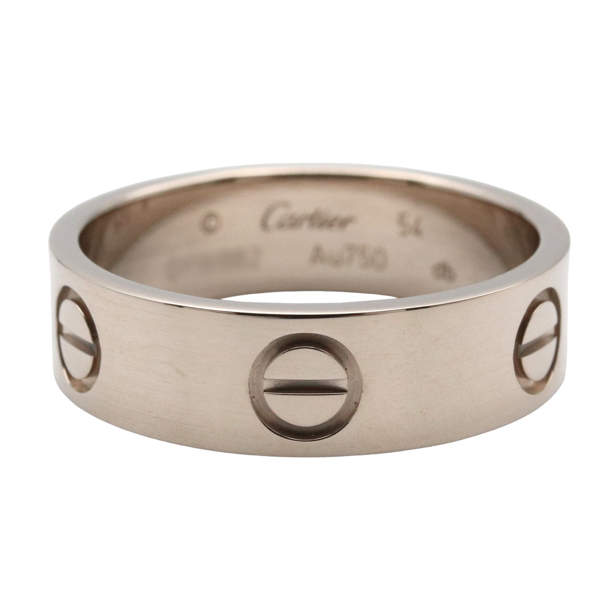 Love Ring 18K White Gold