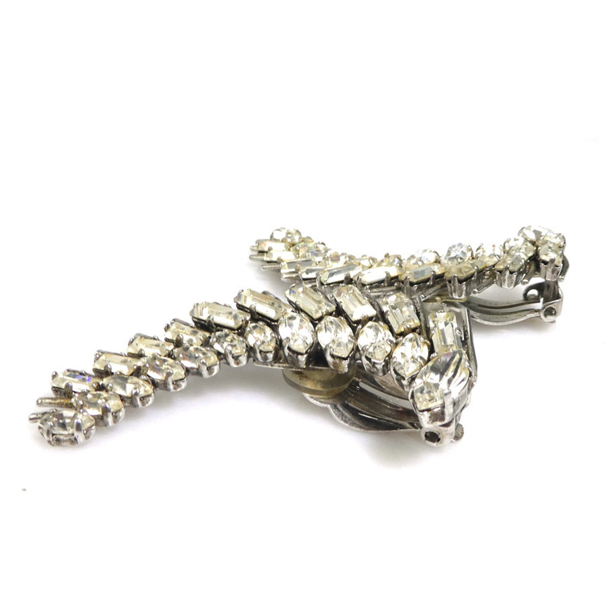 Earrings Silver-Tone Metal