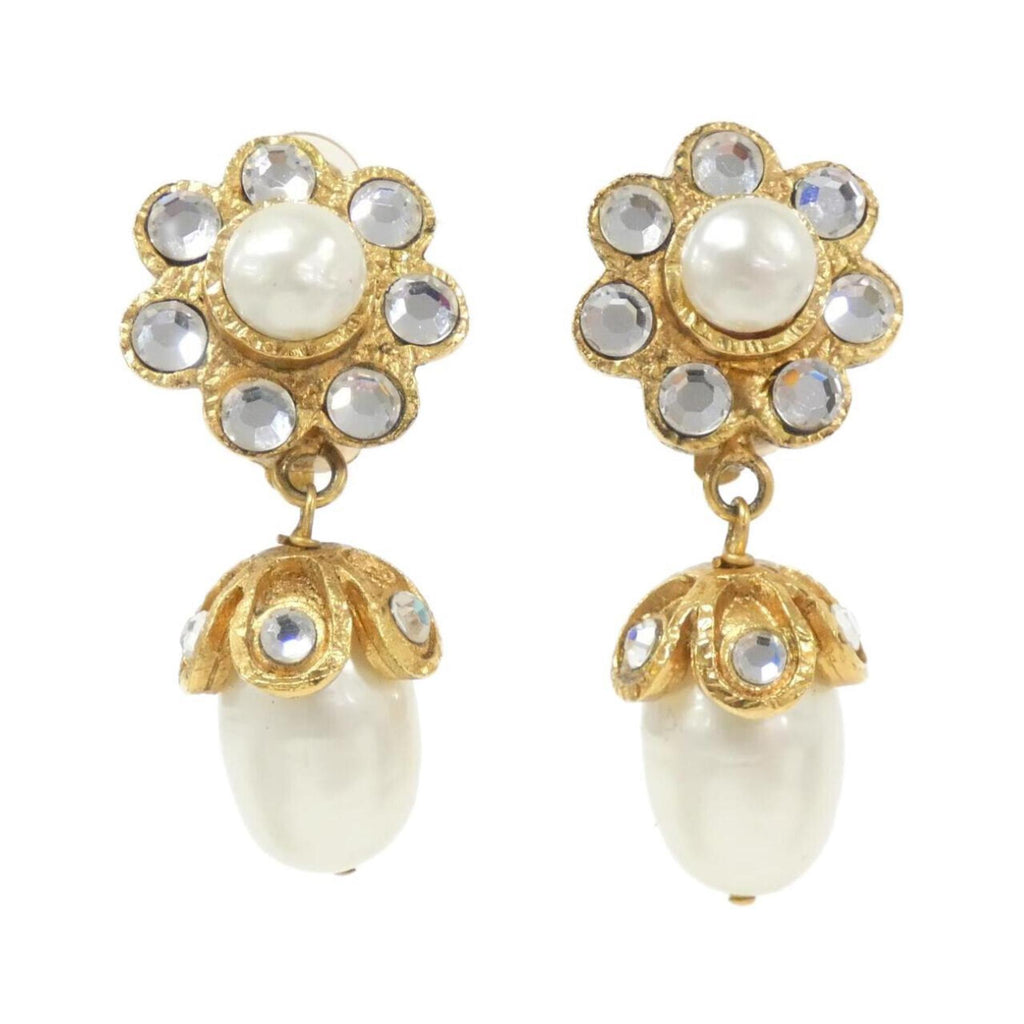 Earrings Gold-Tone Metal