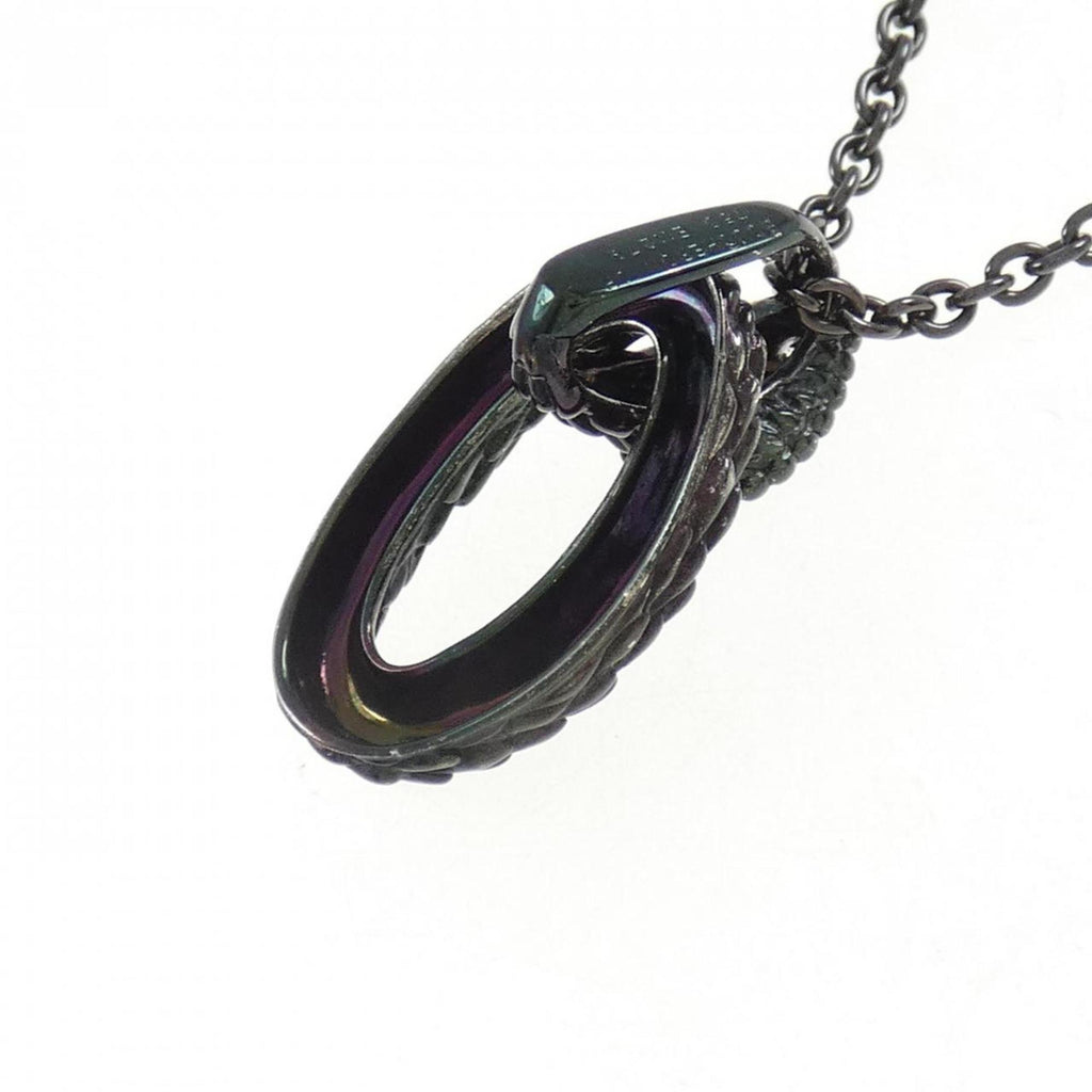 Serpent Pendant Necklace 18K Gold