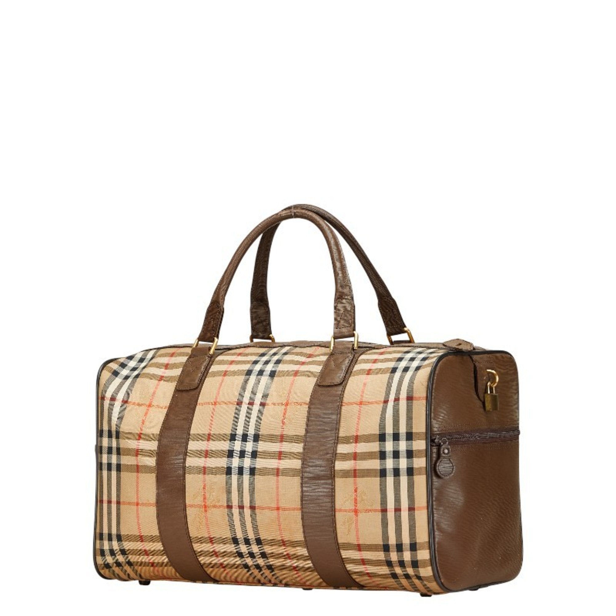 Convertible Weekend Duffle Bag Horseferry Check Canvas Medium