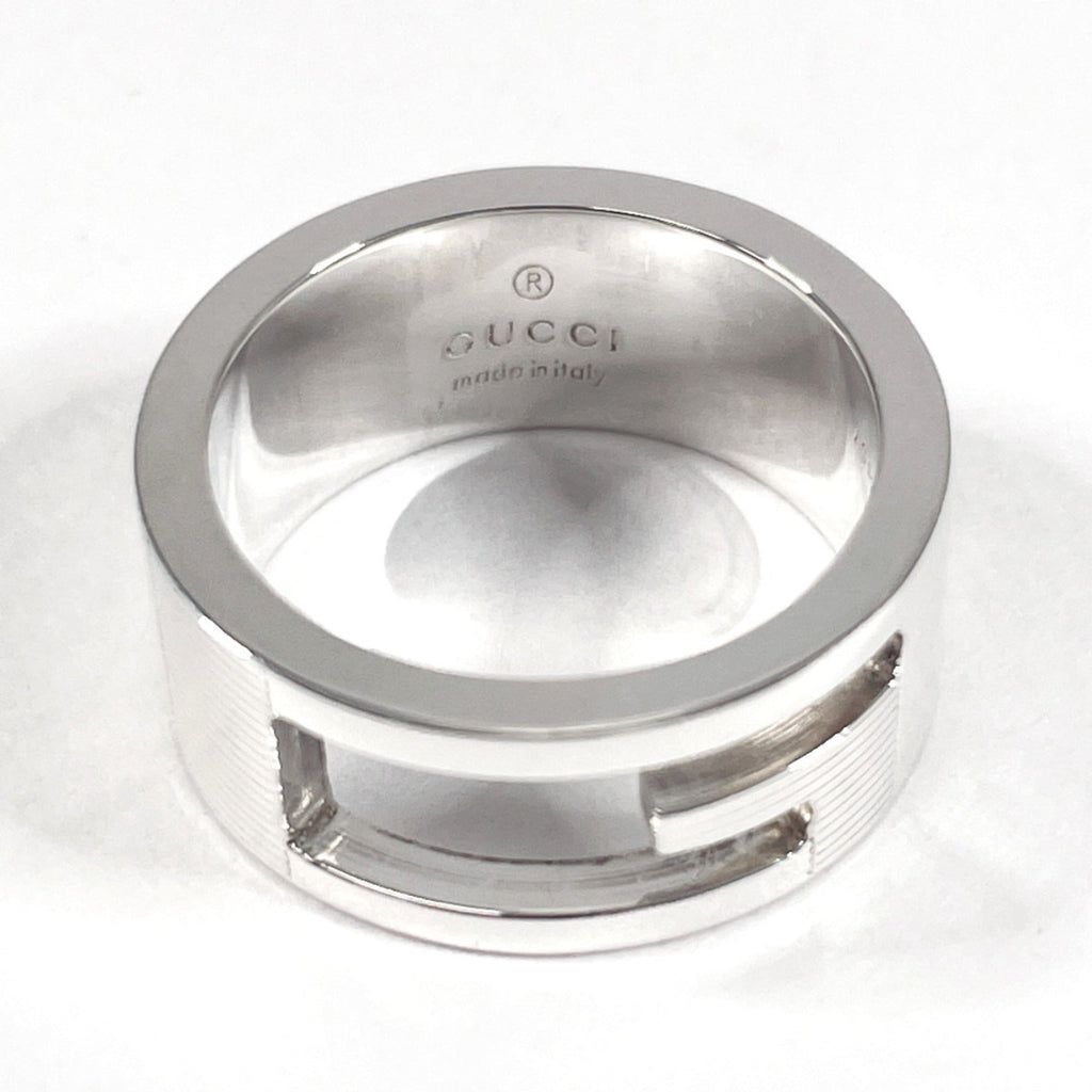 Cutout G Ring Sterling Silver