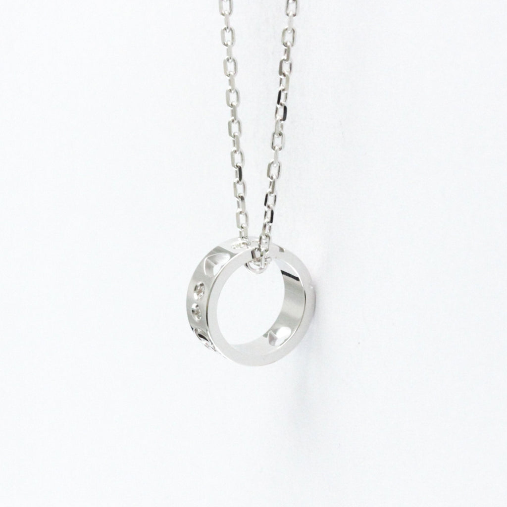 Pendant Necklace 18K White Gold with Diamond