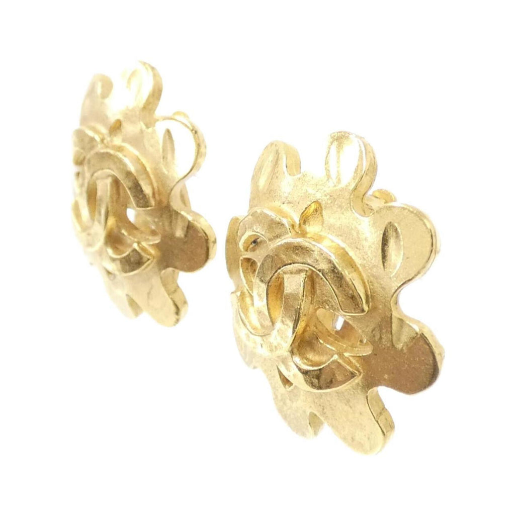 Earrings Gold-Tone Metal