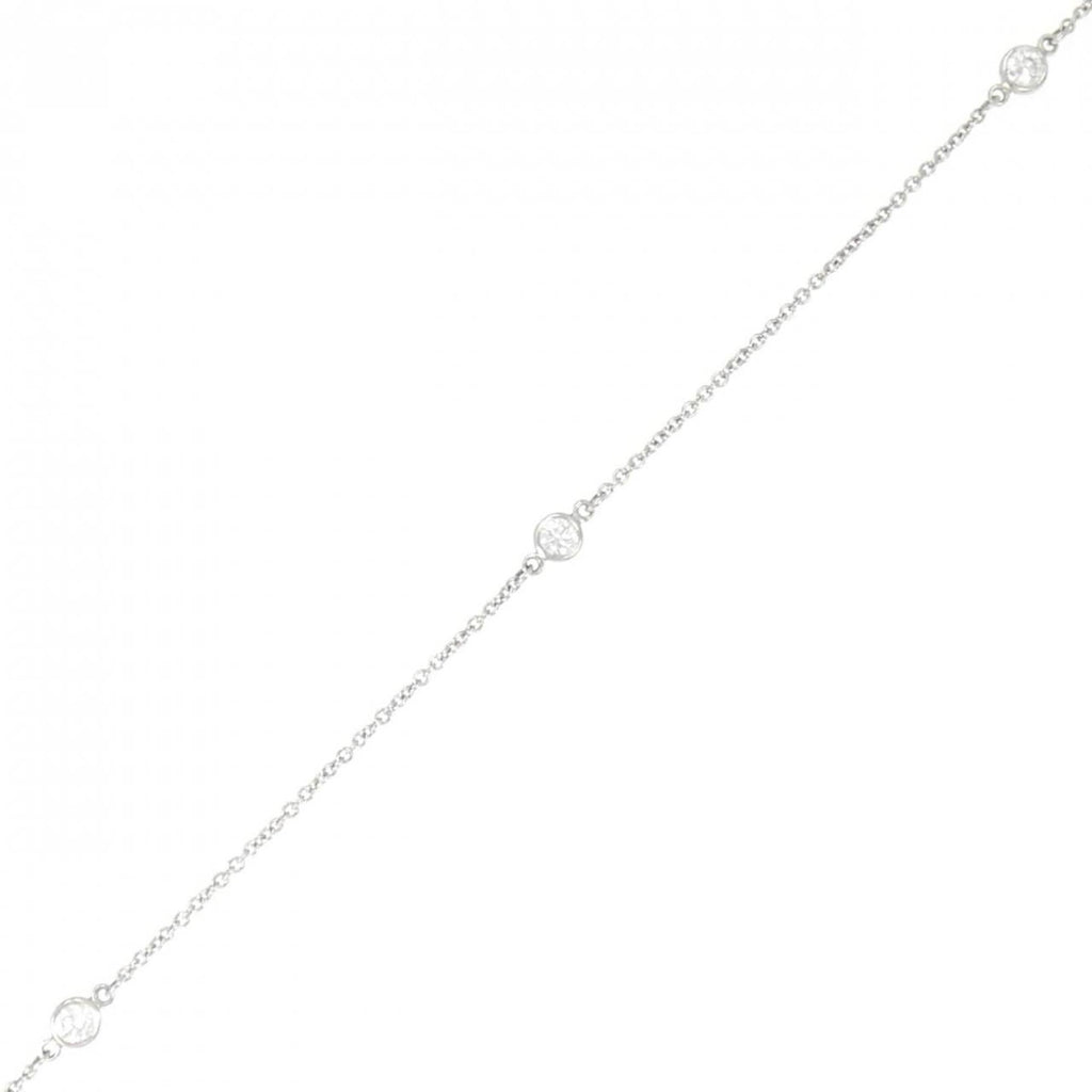 Elsa Peretti Diamonds By The Yard Pendant Necklace Platinum and Diamond