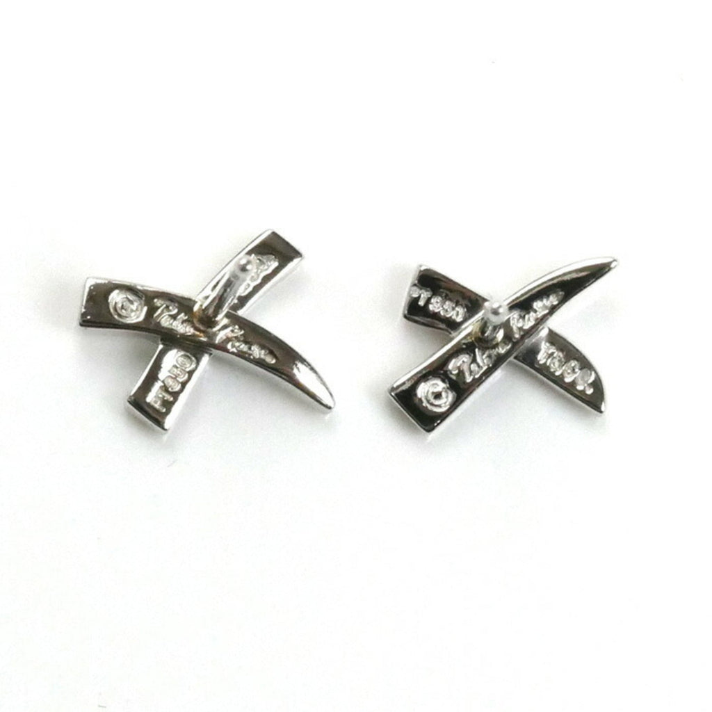 Paloma Picasso Earrings Platinum Platinum