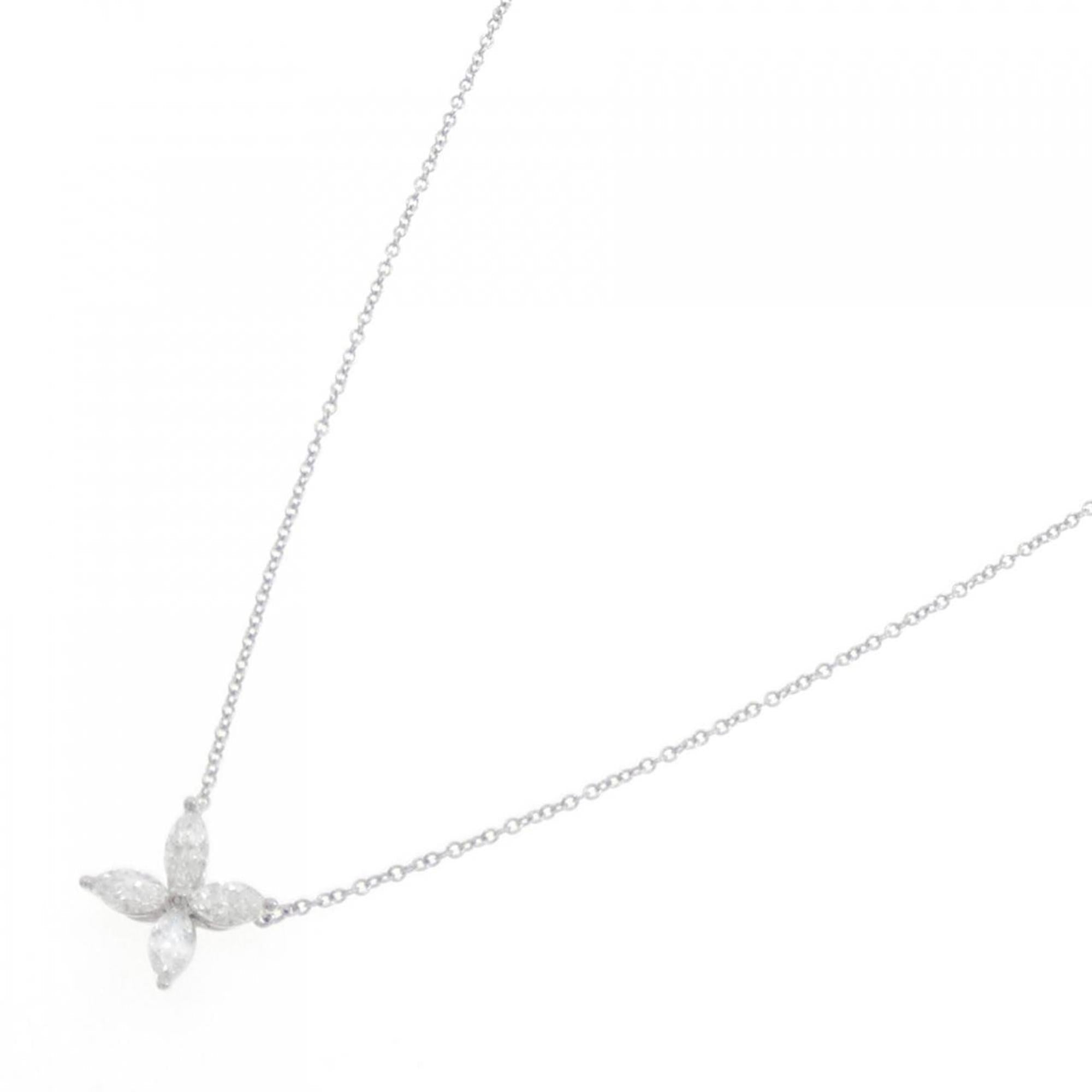 Pendant Necklace Platinum With Diamond