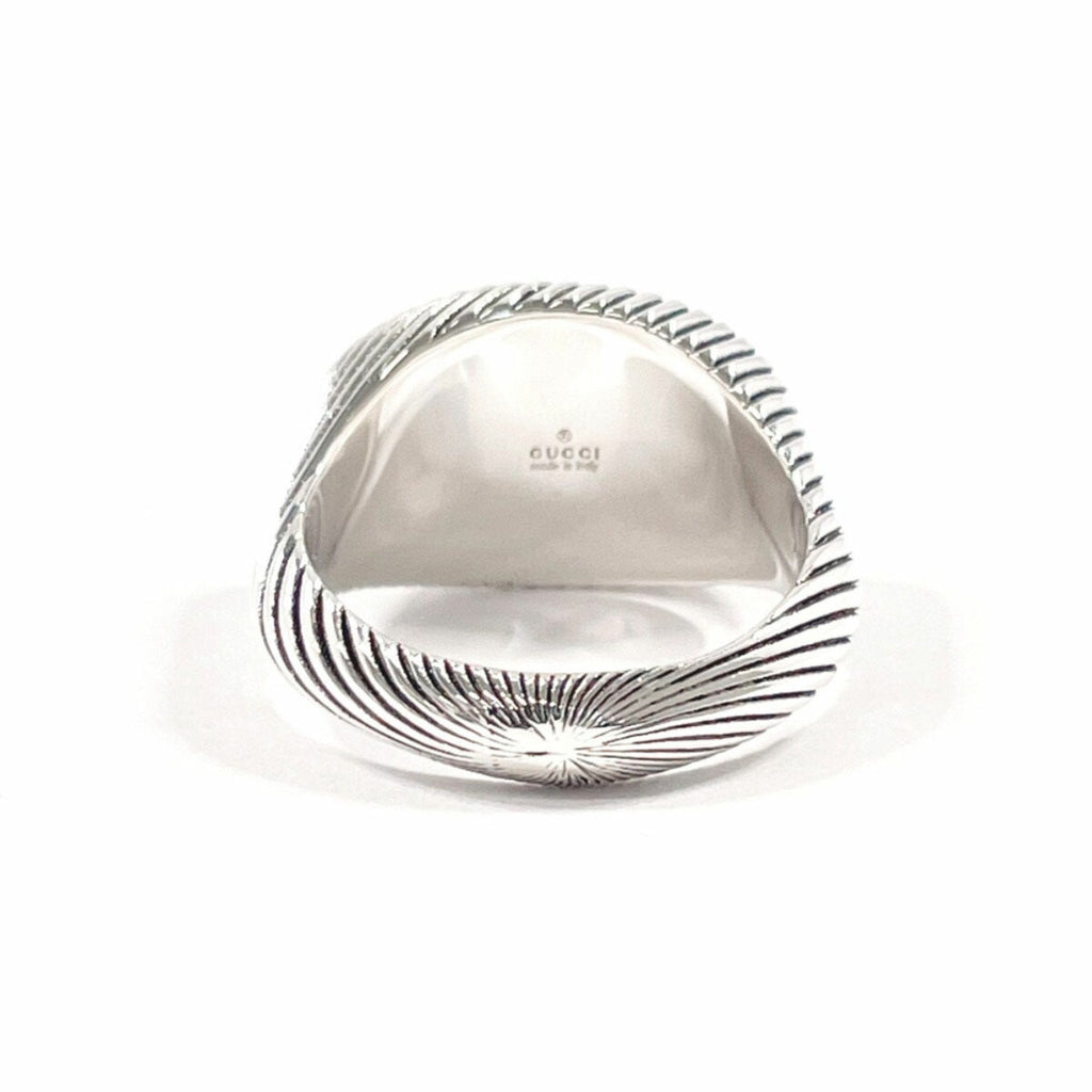 Double G Twist Ring Sterling Silver