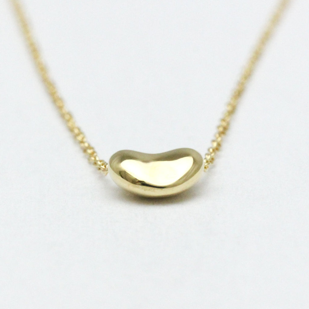 Bean Pendant Necklace 5mm