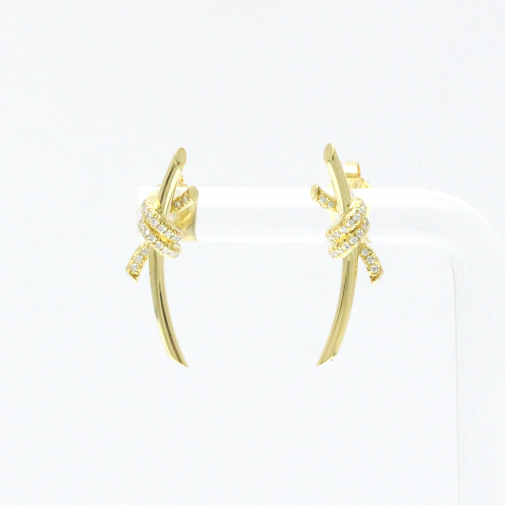 Earrings Stud 18K Yellow Gold