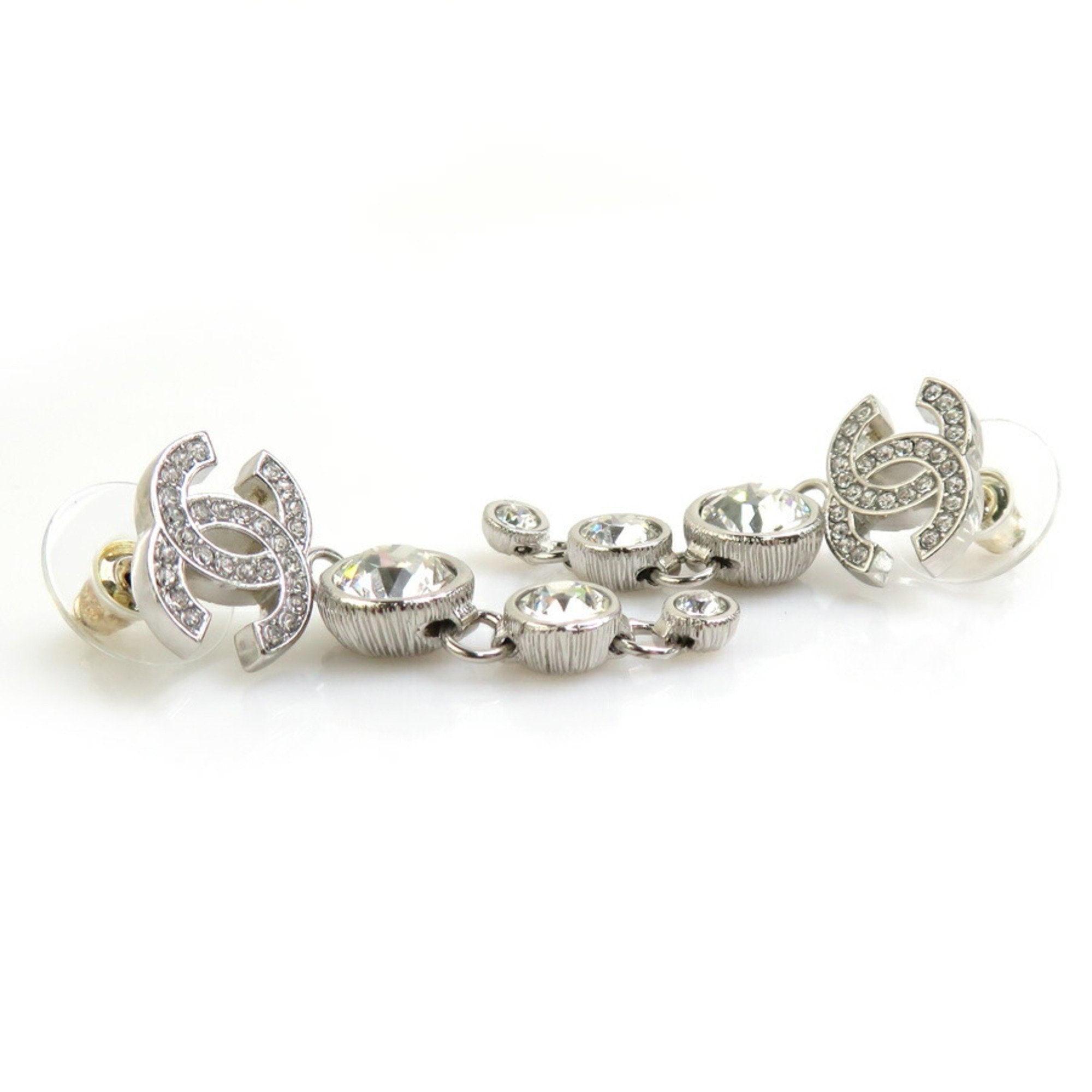 Earrings Silver-Tone Metal