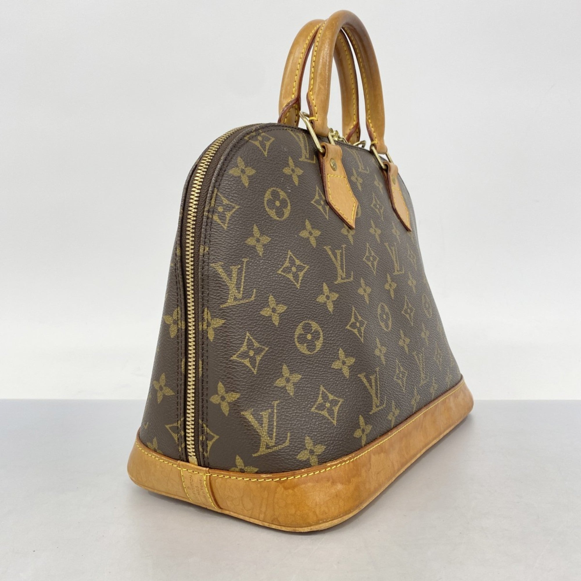 Vintage Alma Handbag Monogram Canvas PM