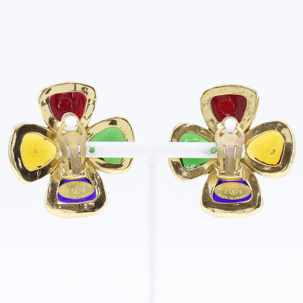 Clip-On Earrings Clip-On Gold-Tone Metal