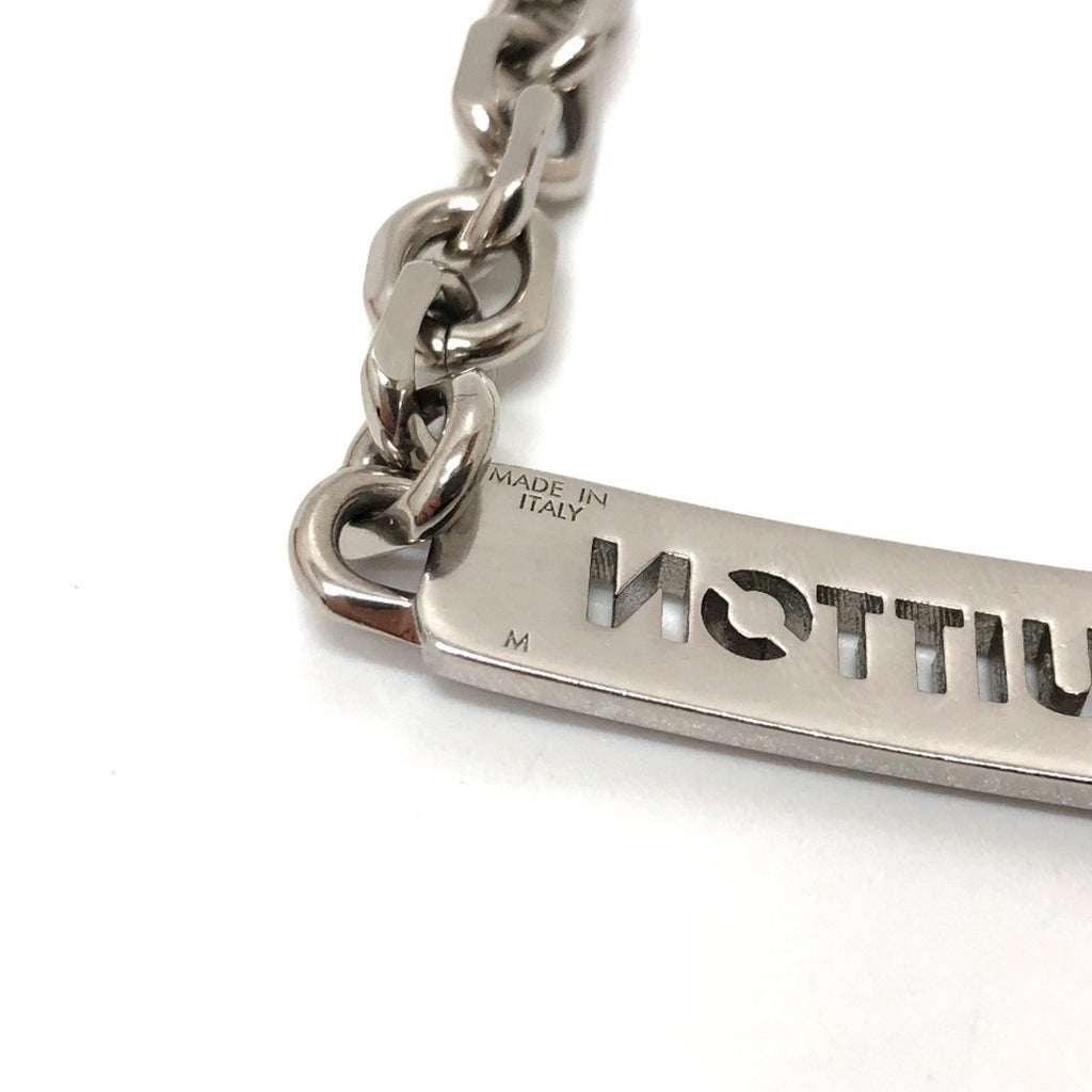 ID Bracelet Silver Metal