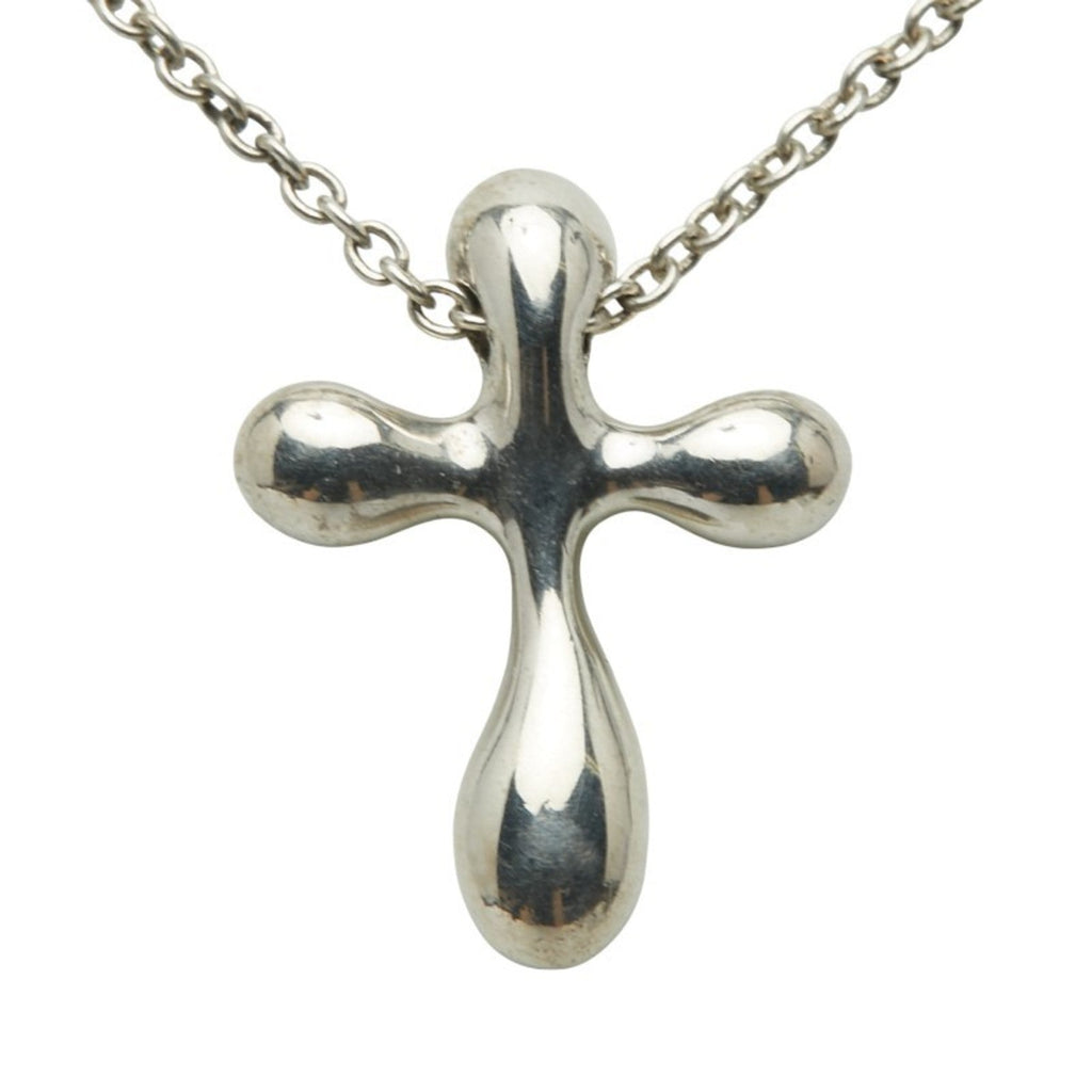 Cross Pendant Necklace Sterling Silver